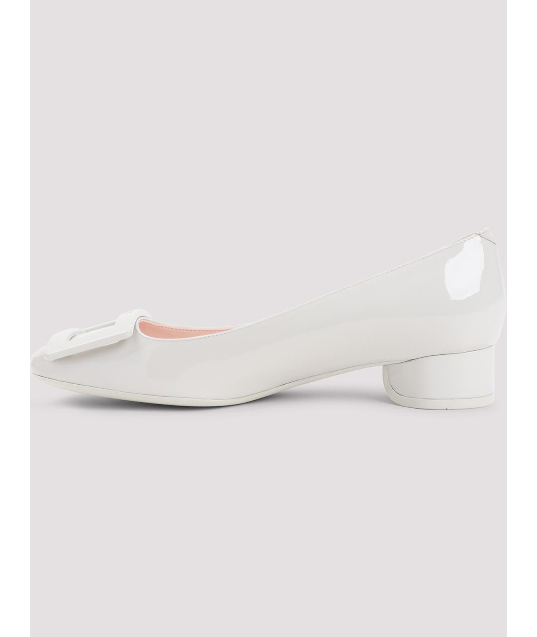 ROGER VIVIER Серые кожаные туфли, фото 2