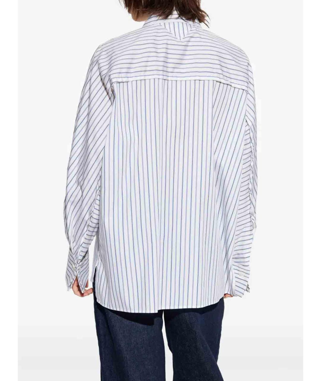 LANVIN Синяя хлопковая рубашка, фото 4