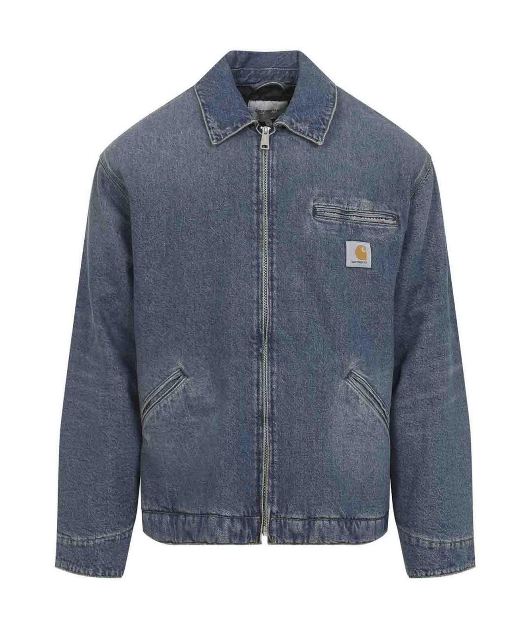 CARHARTT Синяя хлопковая куртка, фото 1