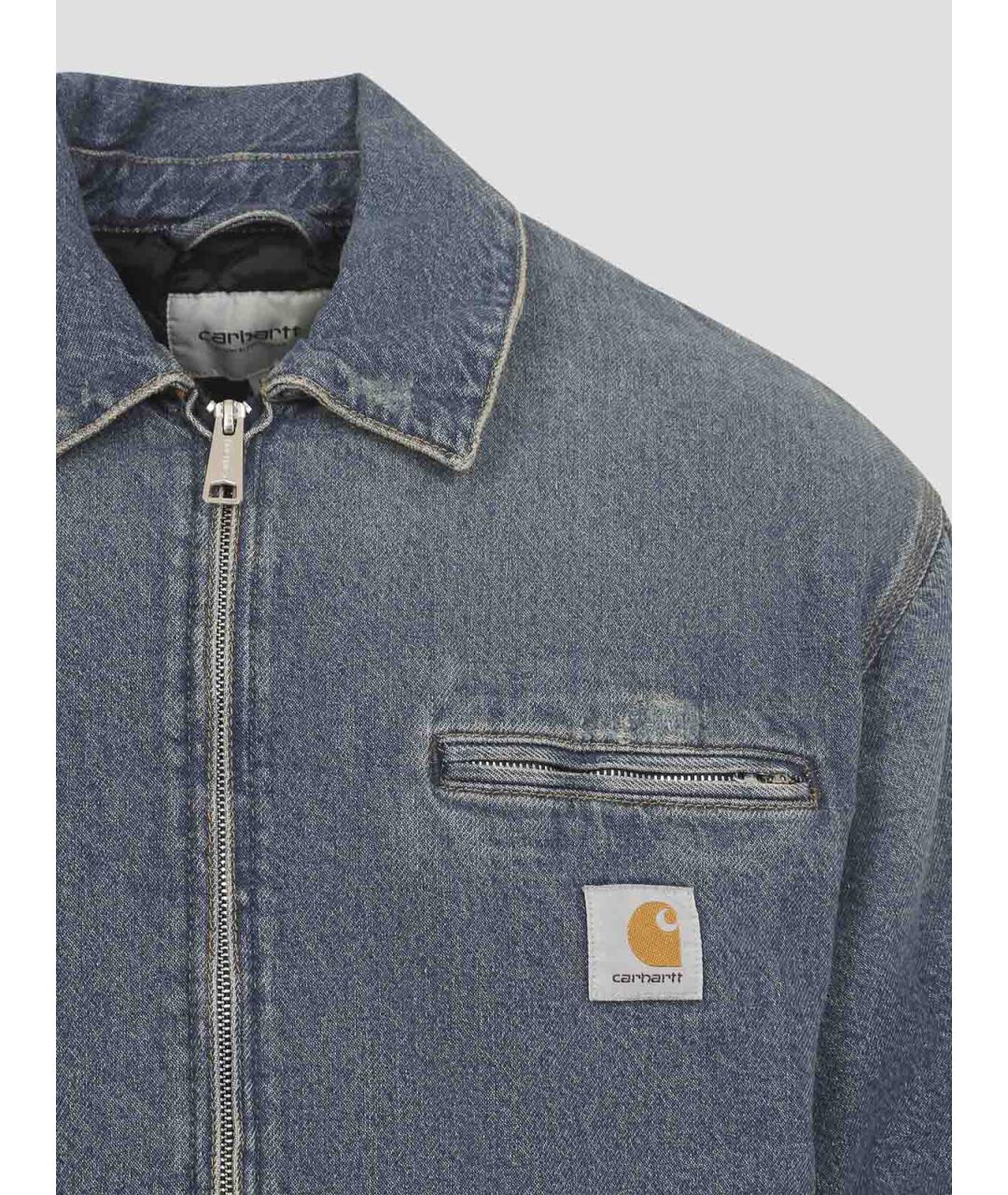 CARHARTT Синяя хлопковая куртка, фото 3