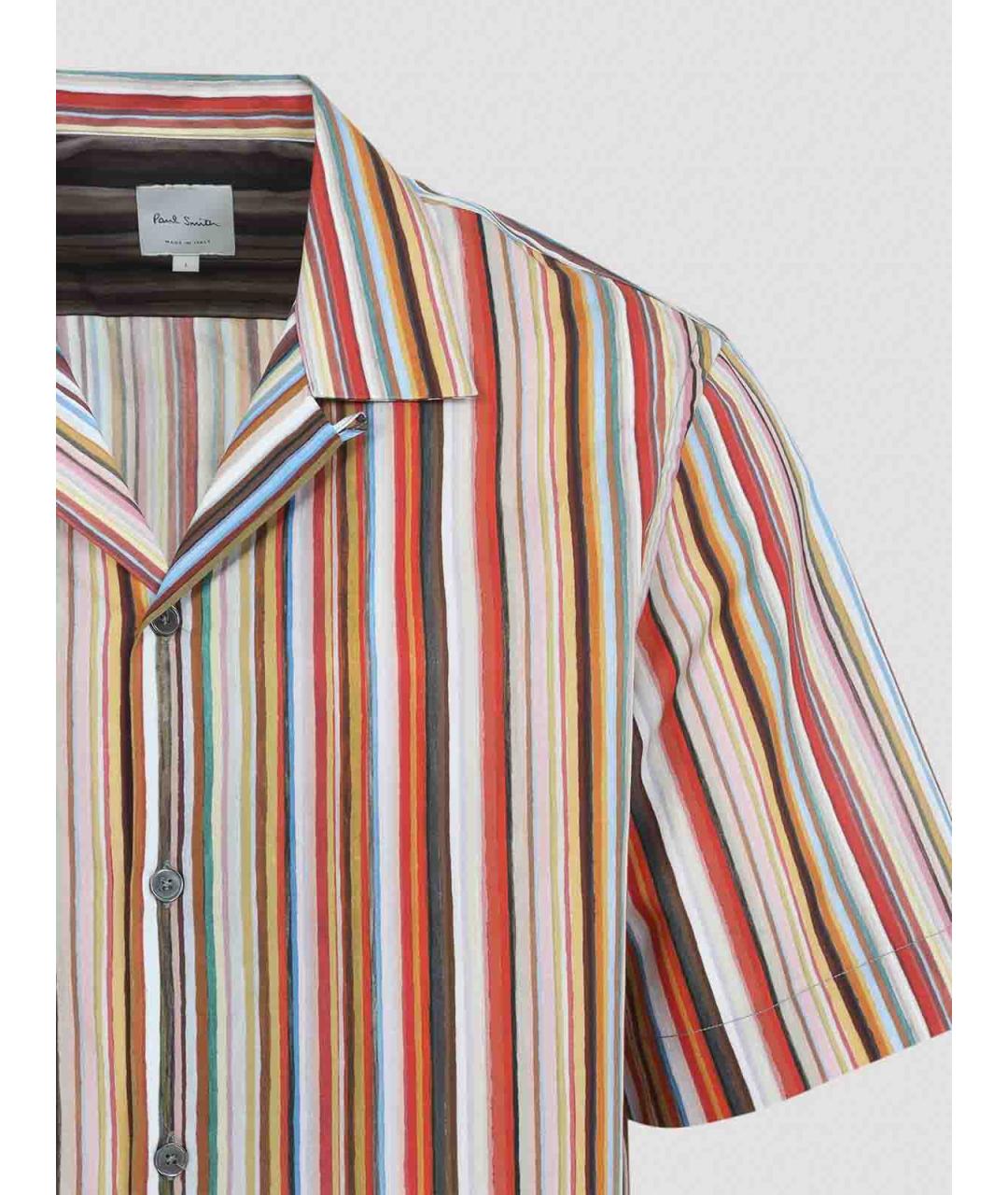 PAUL SMITH Мульти хлопковая кэжуал рубашка, фото 3