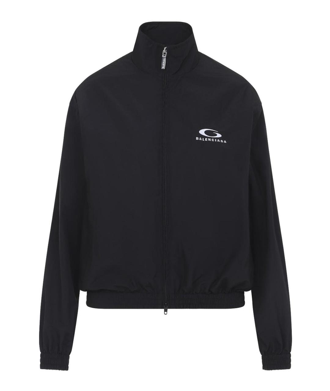 BALENCIAGA Черная хлопковая куртка, фото 1