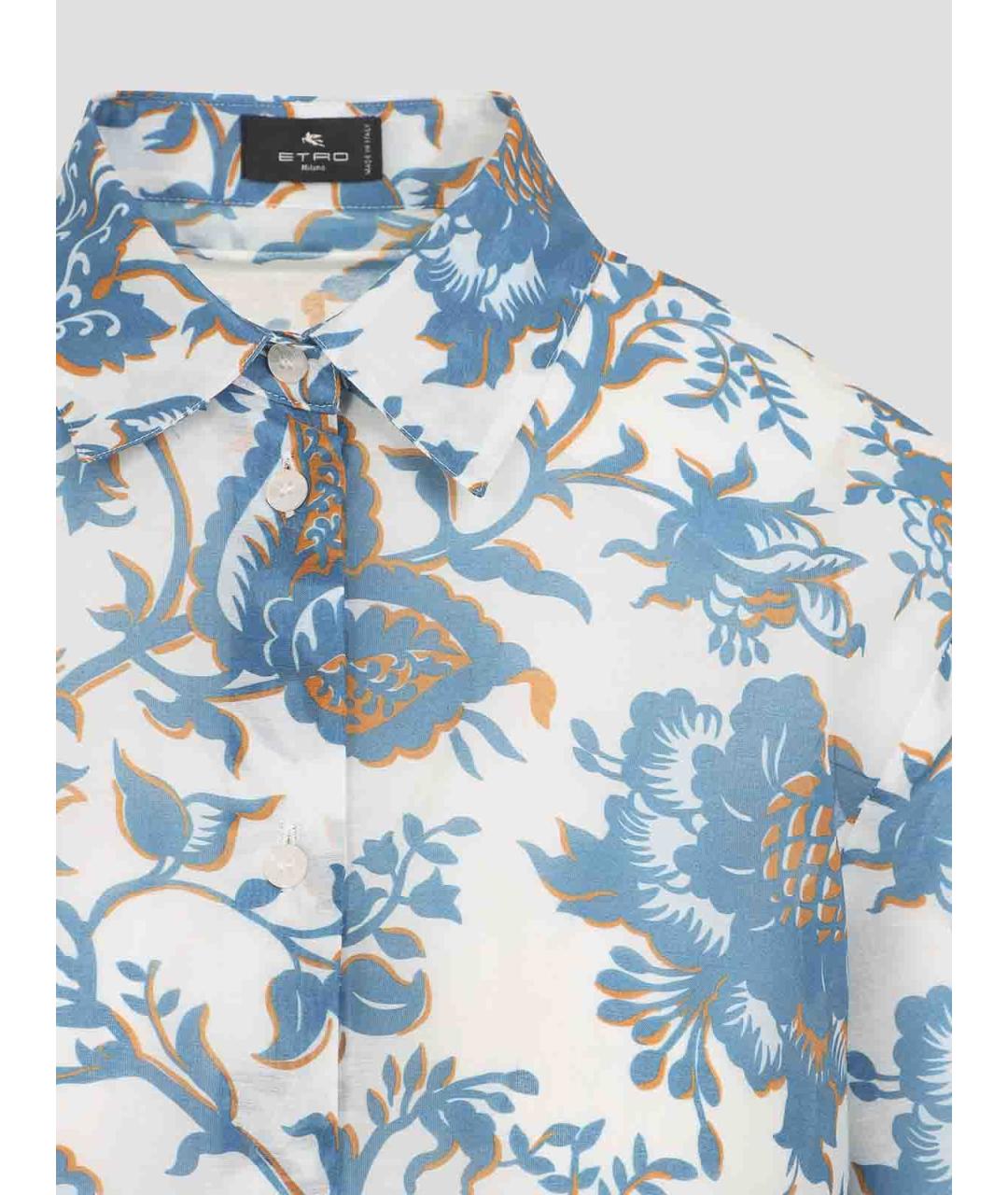 ETRO Мульти хлопковая рубашка, фото 4