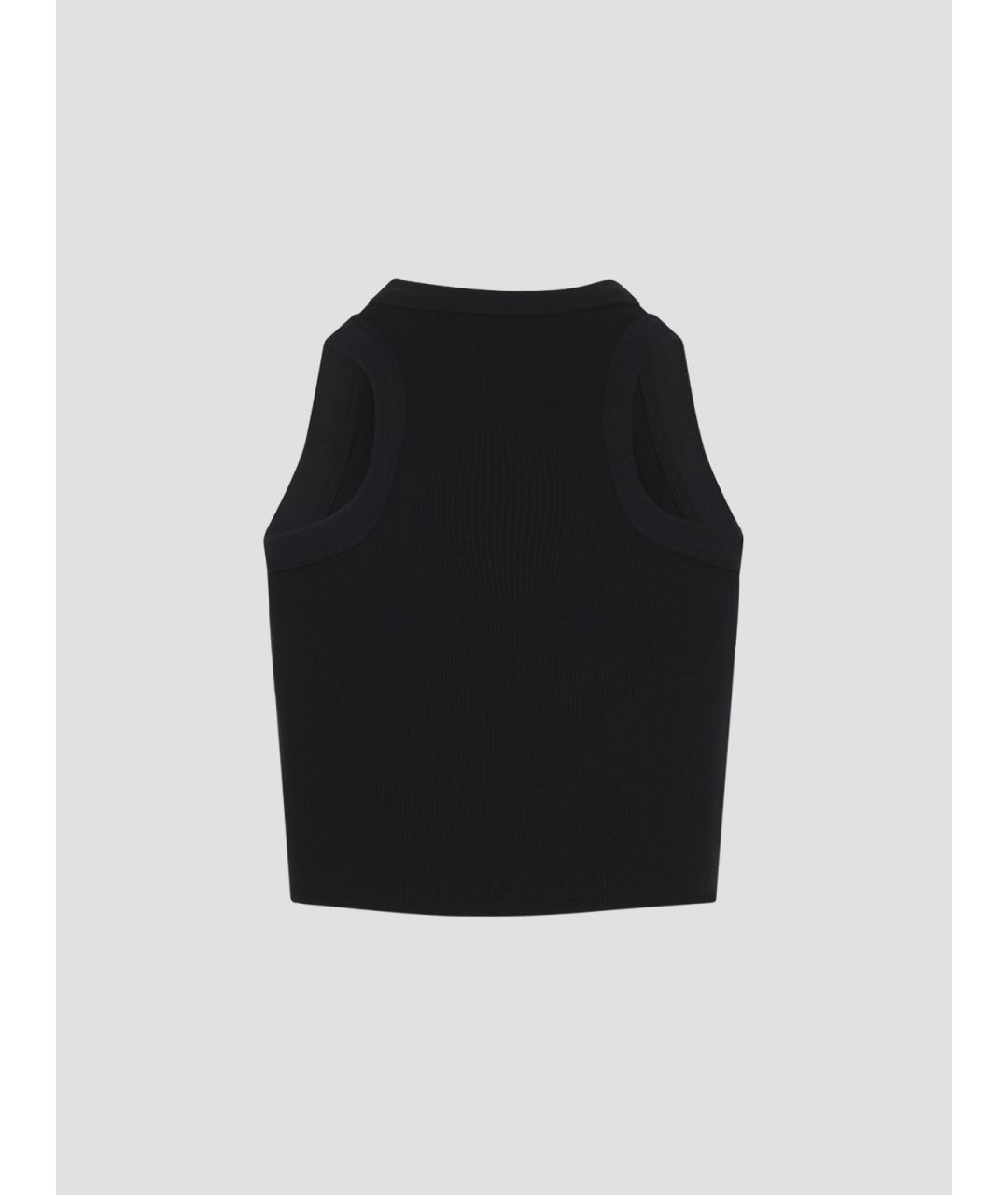 GIVENCHY Черная хлопковая майка, фото 2