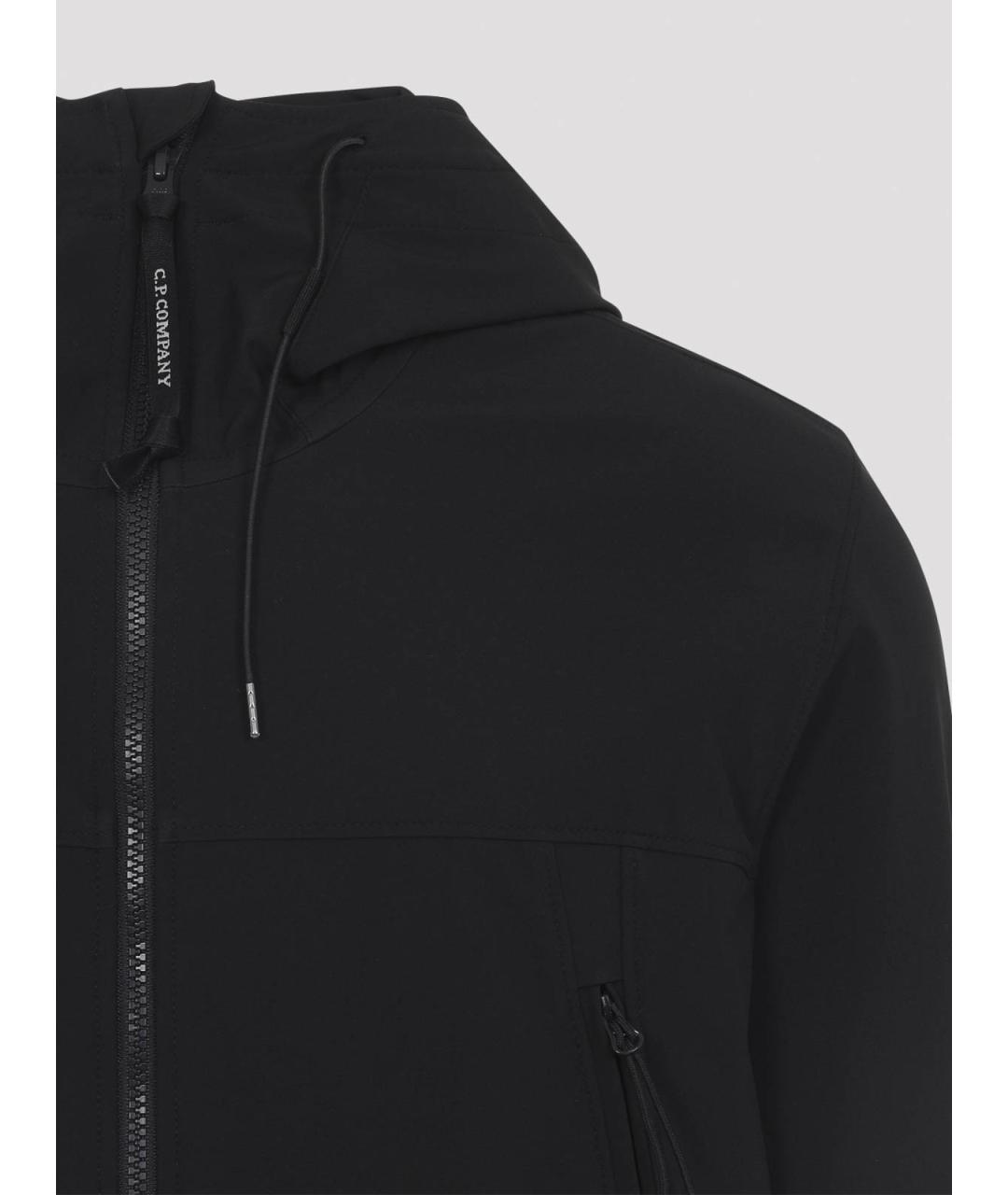 CP COMPANY Черная полиэстеровая куртка, фото 3