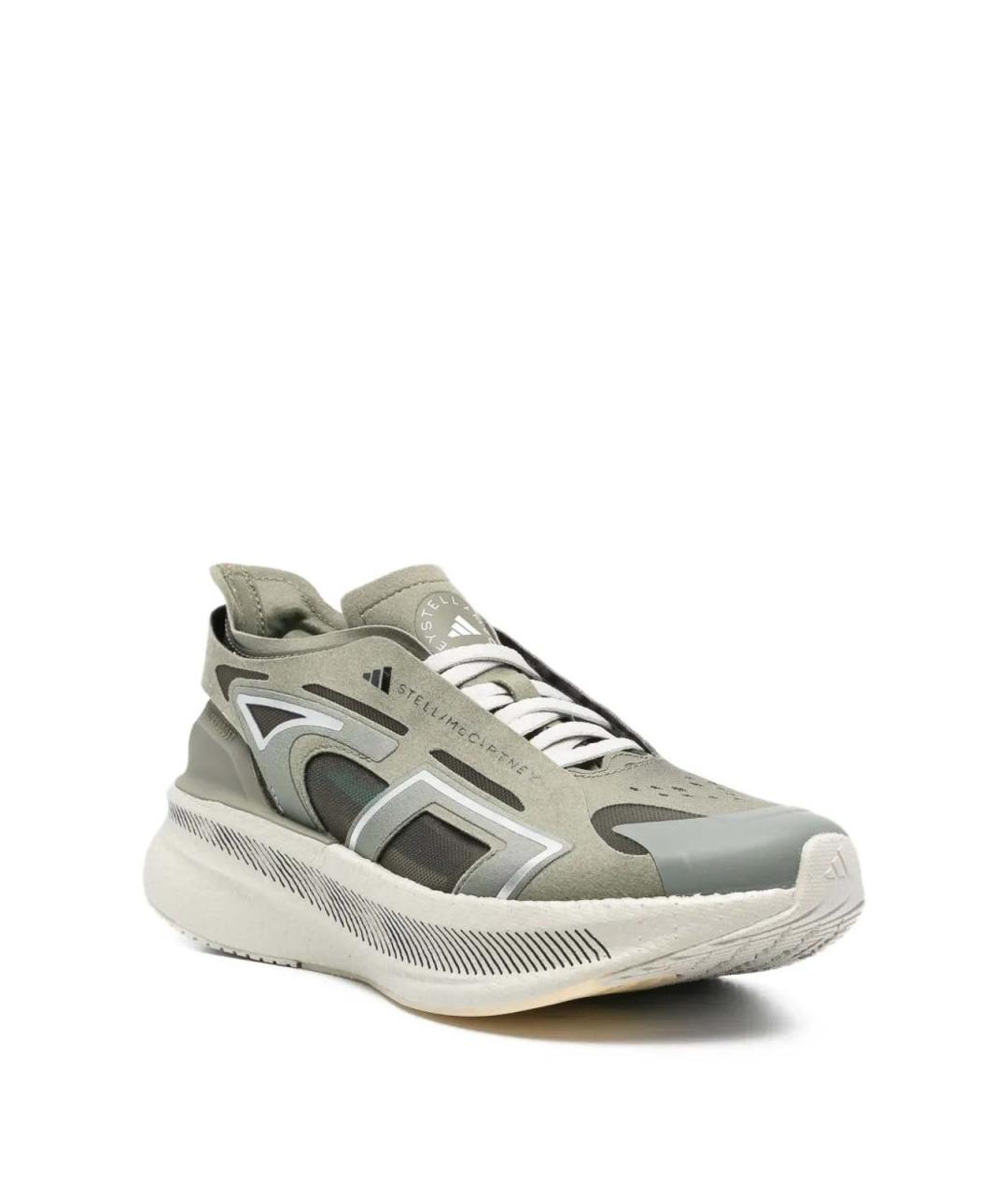 ADIDAS BY STELLA MCCARTNEY Зеленые кроссовки, фото 2