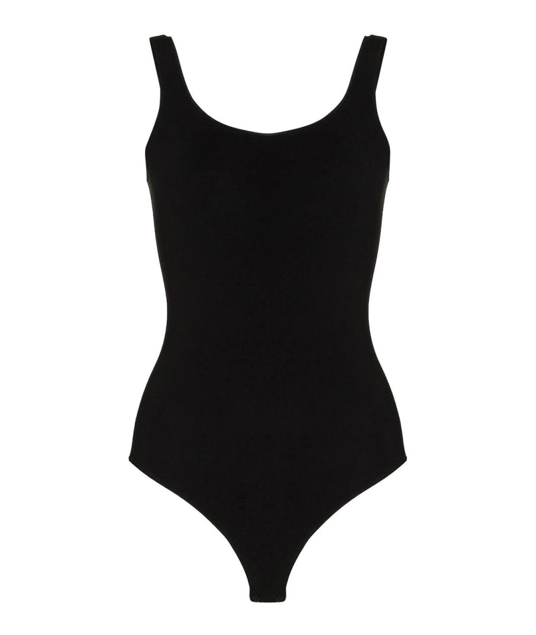 WOLFORD Черное хлопковое боди, фото 1