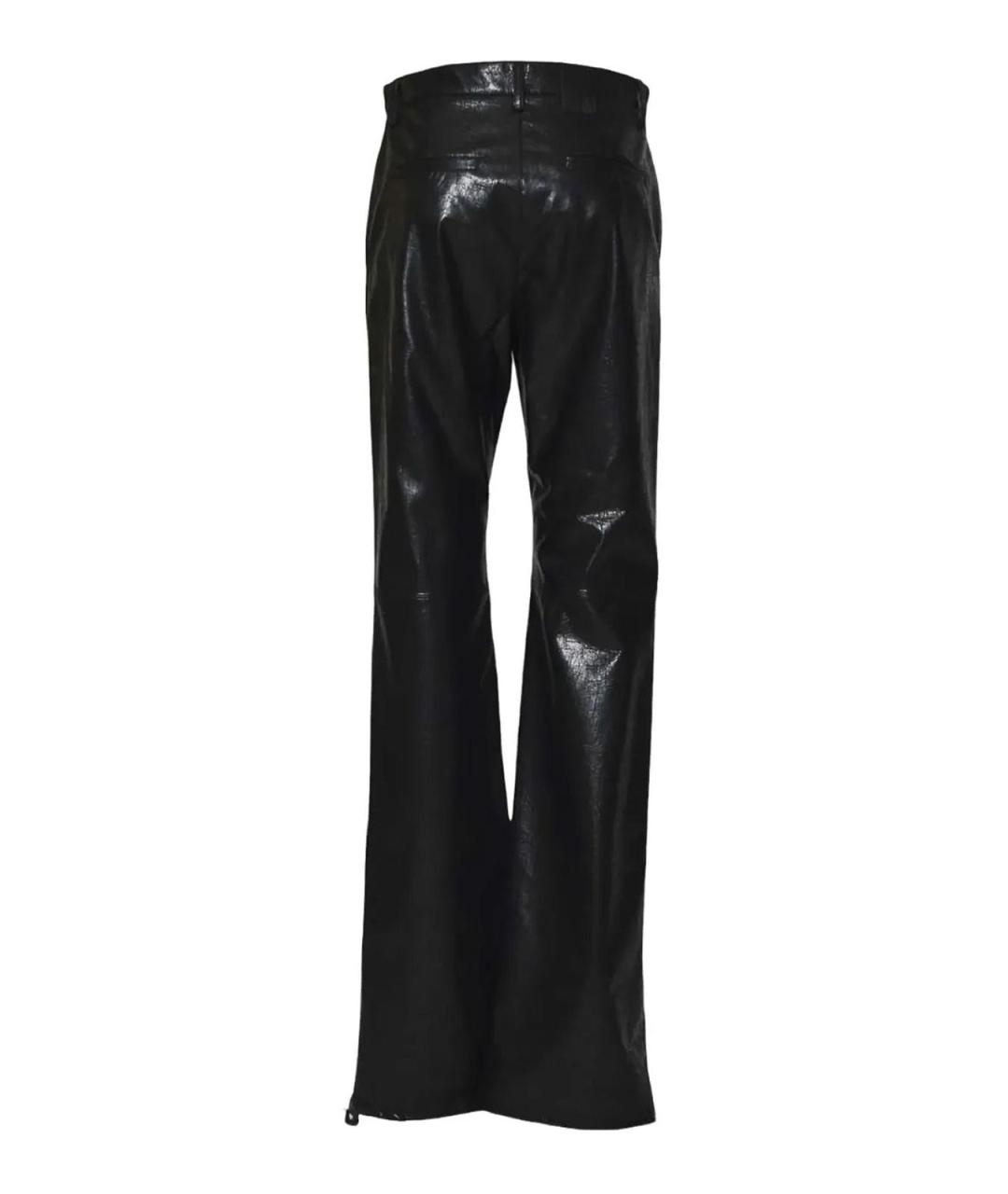 MSGM Черные брюки широкие, фото 2