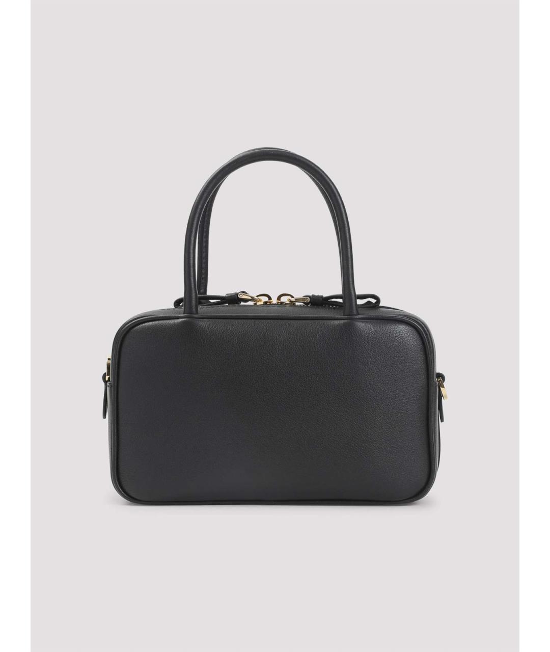 PRADA Черная кожаная сумка тоут, фото 2