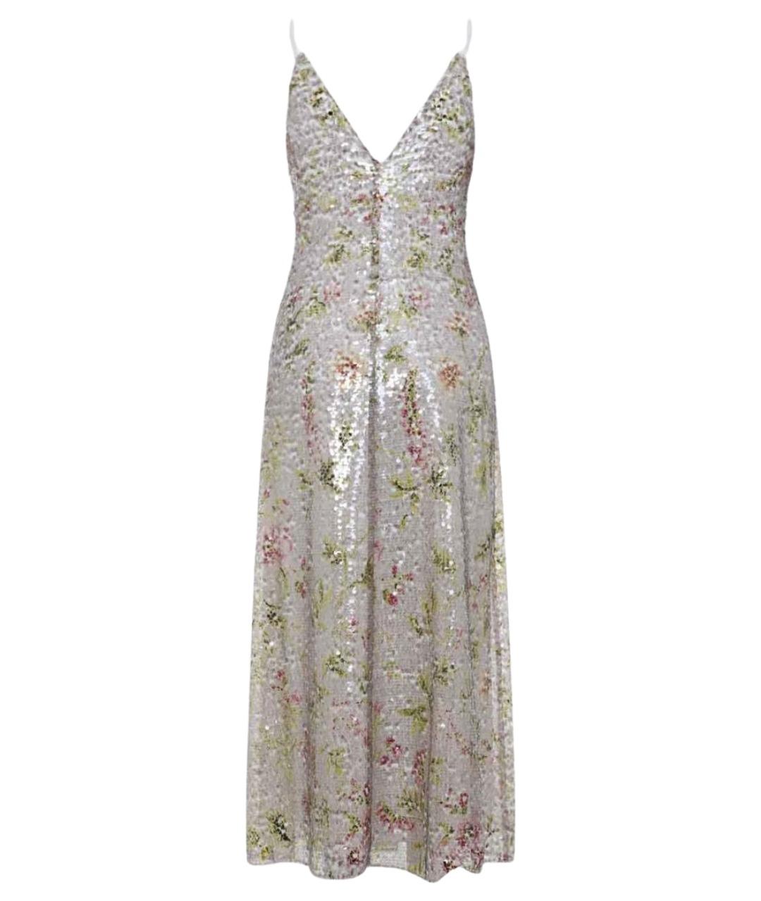 ALBERTA FERRETTI Мульти полиэстеровое платье, фото 2