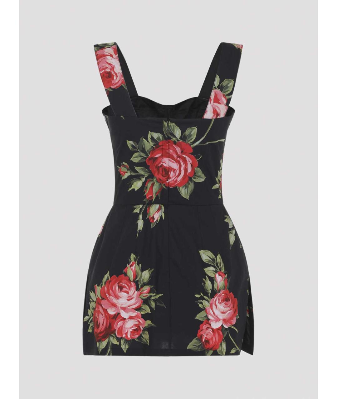 DOLCE&GABBANA Черная хлопковая майка, фото 2