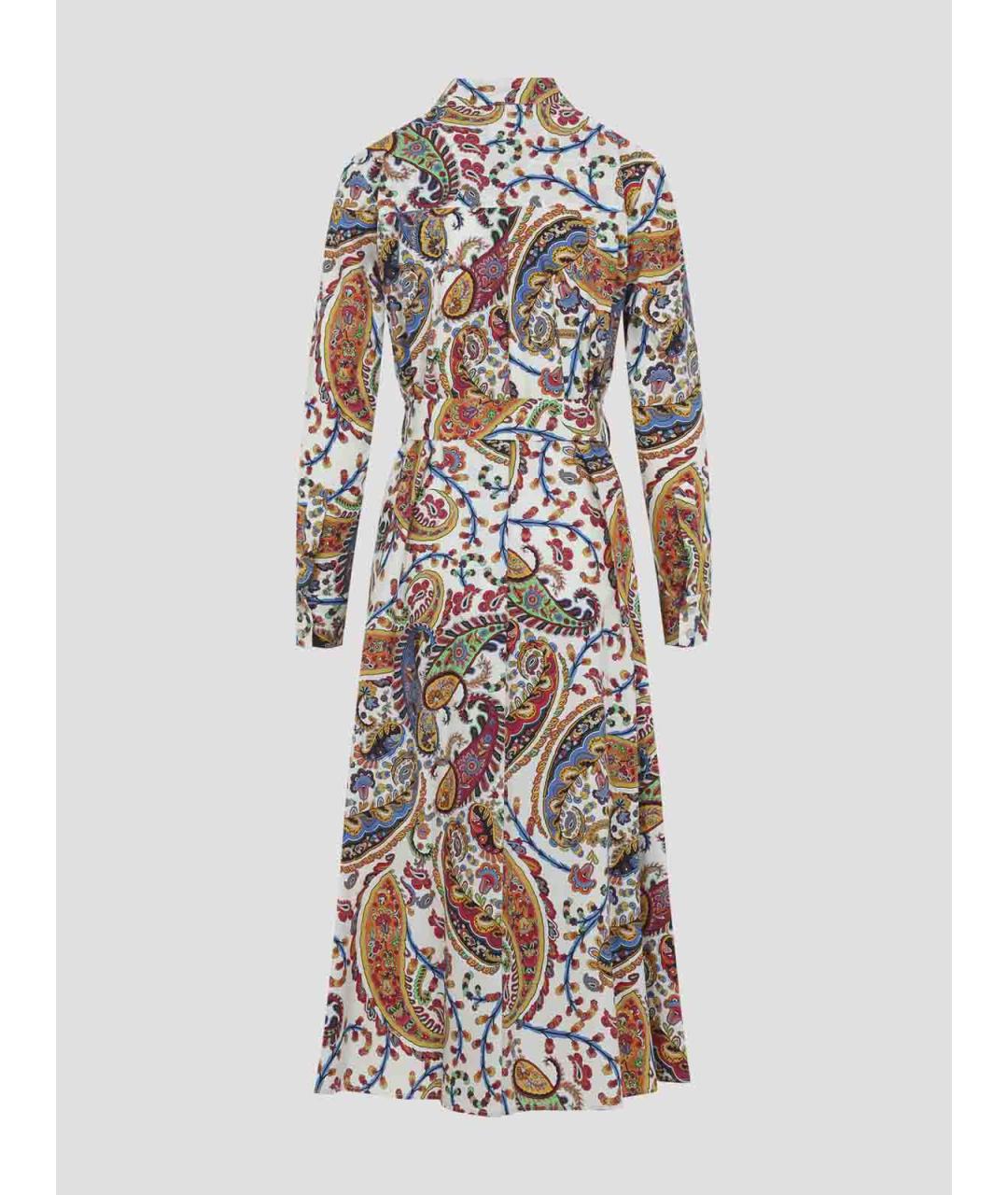ETRO Мульти хлопковое повседневное платье, фото 2