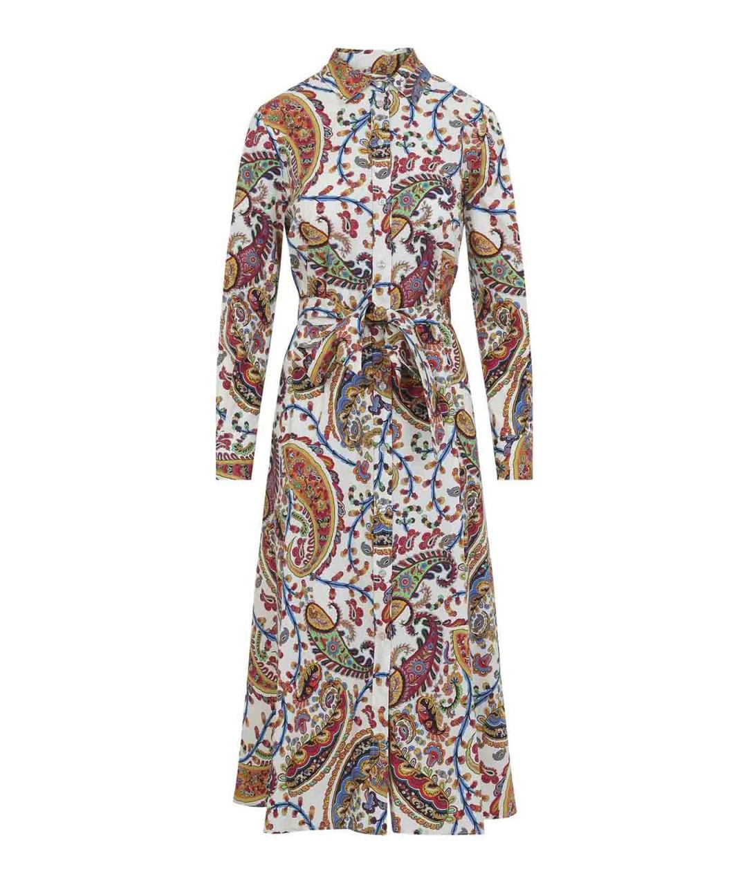 ETRO Мульти хлопковое повседневное платье, фото 1