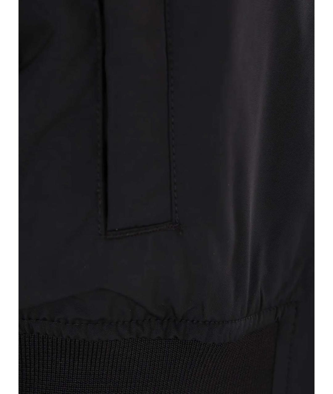 ADIDAS BY STELLA MCCARTNEY Черная полиэстеровая куртка, фото 3