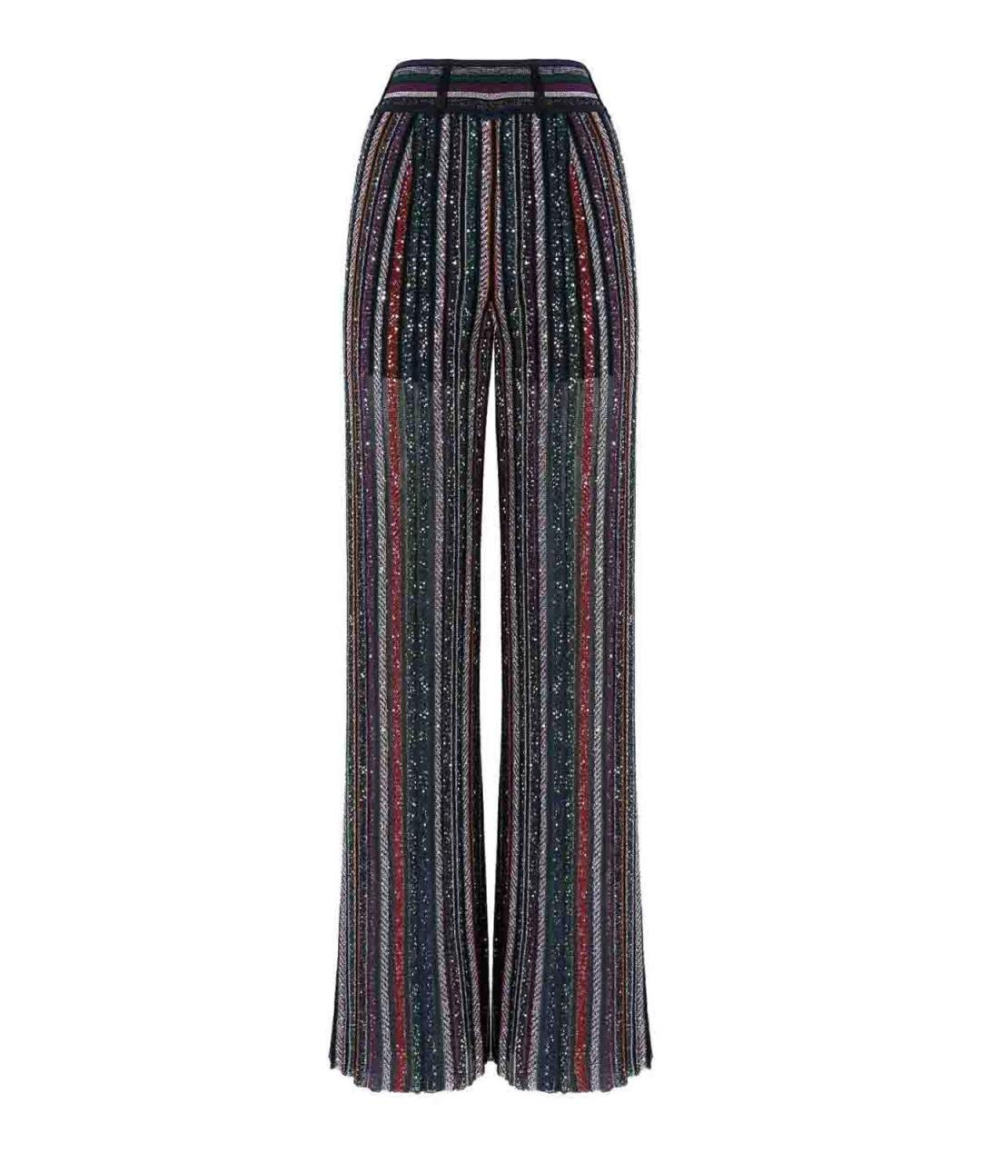 MISSONI Мульти полиамидовые брюки широкие, фото 1