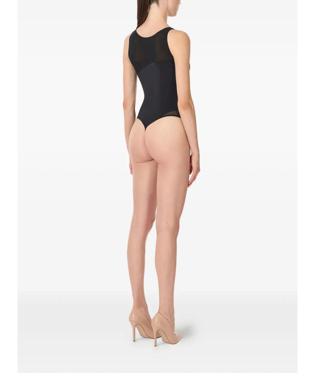 WOLFORD Черное полиамидовое боди, фото 3