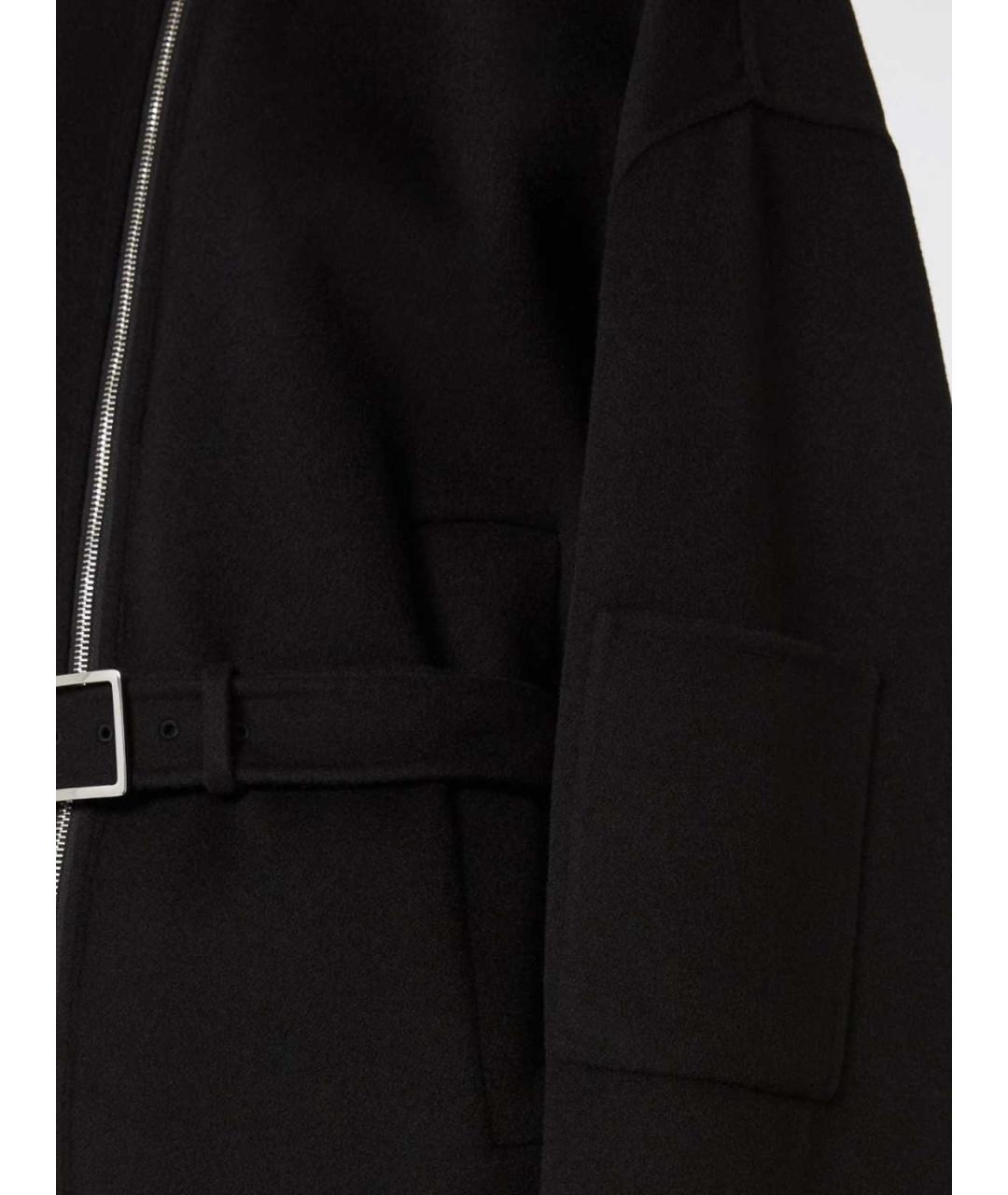 SPORTMAX Черная шерстяная куртка, фото 4