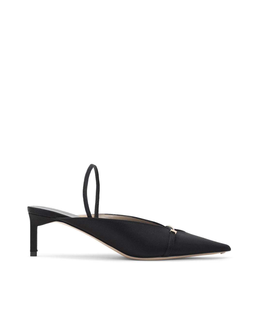 TOM FORD Черные текстильные мюли, фото 1