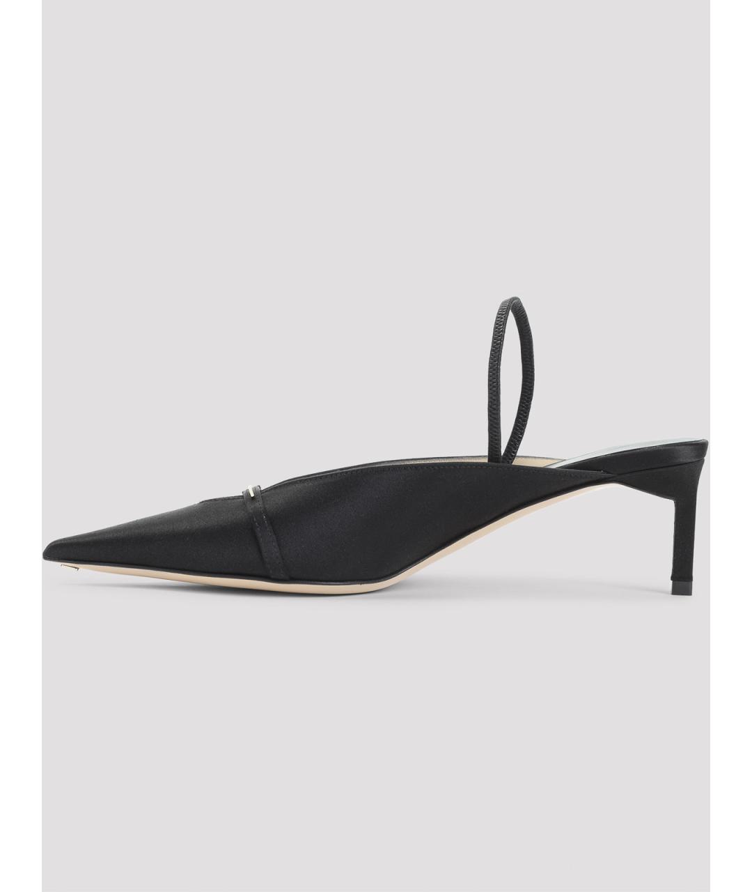 TOM FORD Черные текстильные мюли, фото 2
