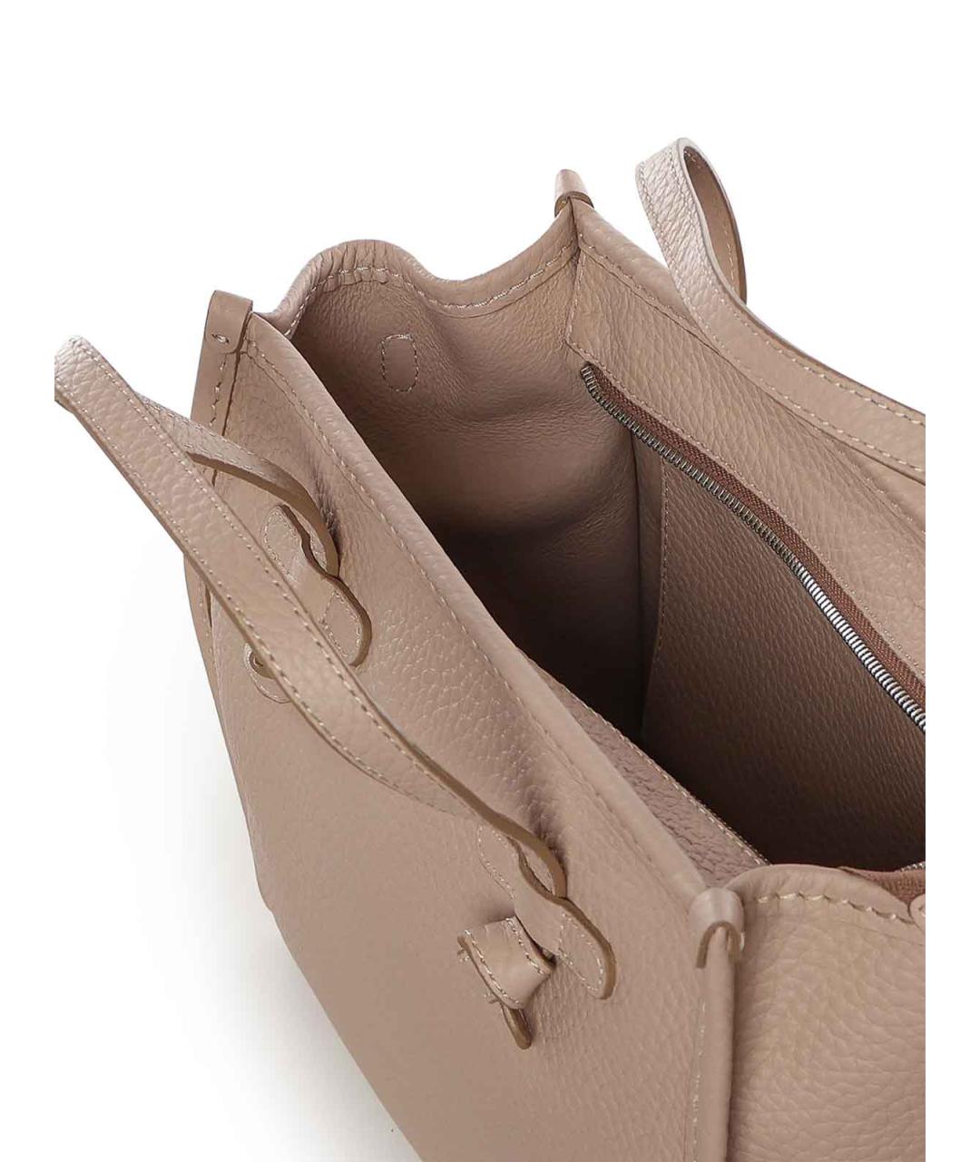 Gianni Chiarini Розовая кожаная сумка через плечо, фото 4