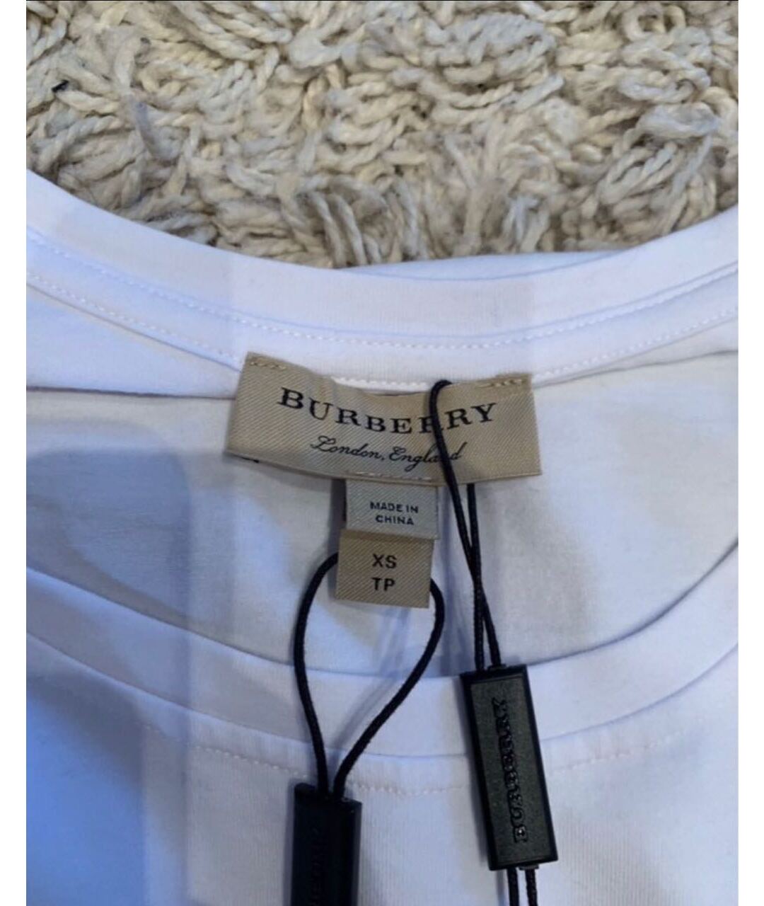 Burberry t shirt made in china hotsell