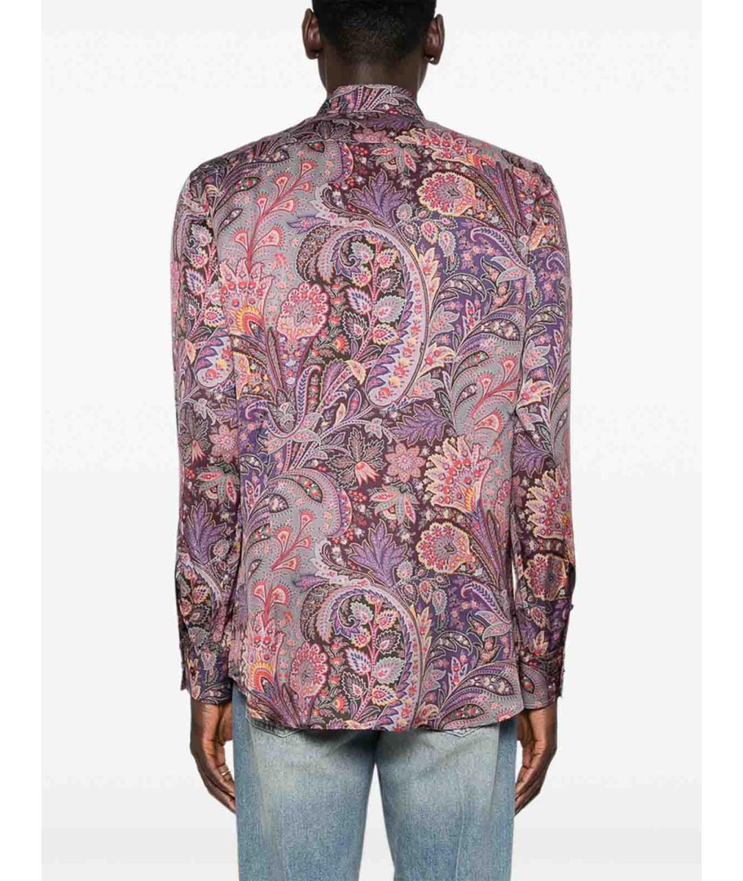 ETRO Фиолетовая кэжуал рубашка, фото 4
