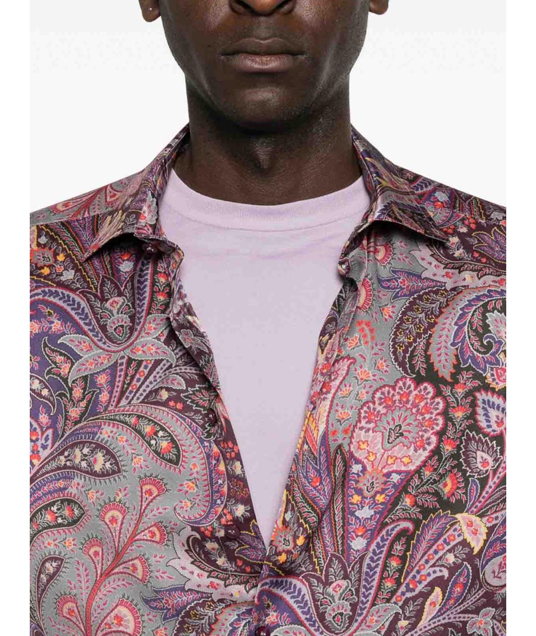 ETRO Фиолетовая кэжуал рубашка, фото 2
