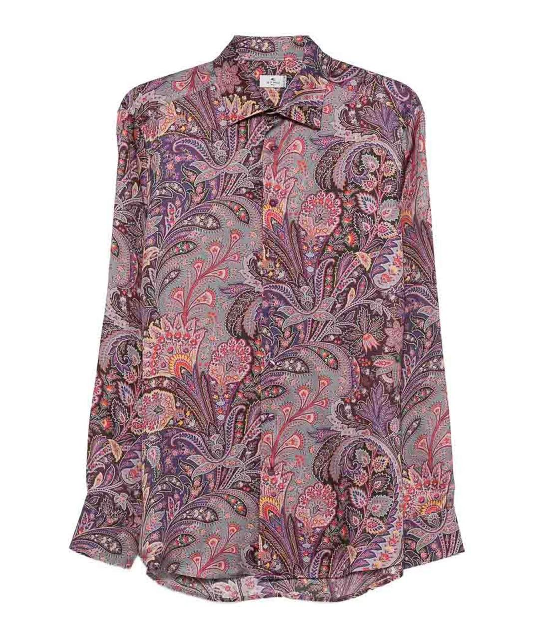 ETRO Фиолетовая кэжуал рубашка, фото 1