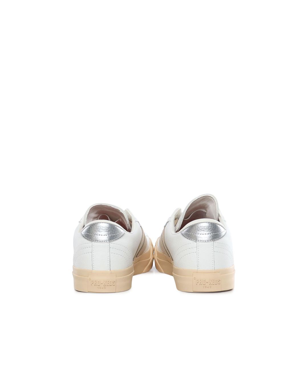 PRO-KEDS Белые кожаные низкие кроссовки / кеды, фото 3