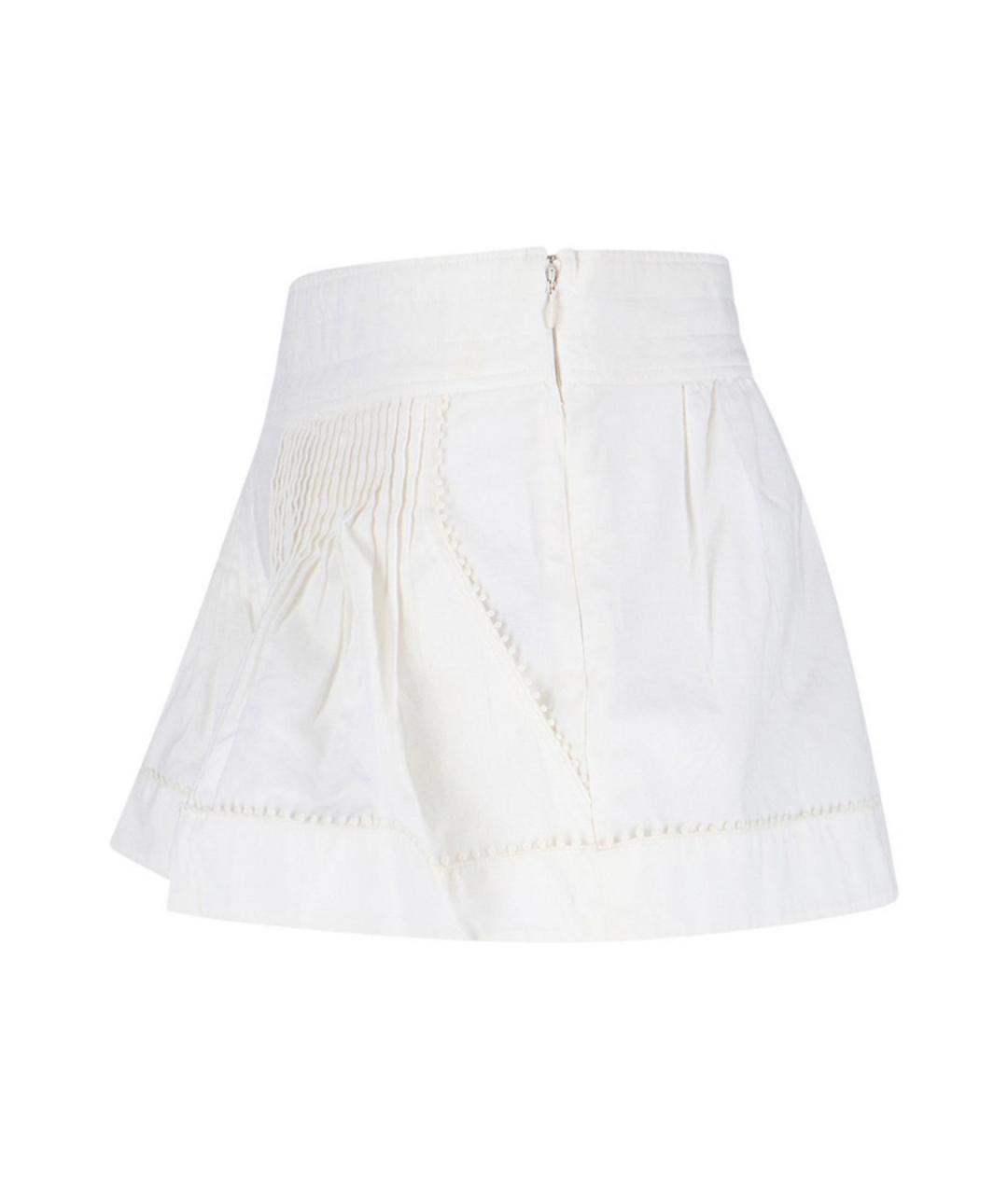 ISABEL MARANT Белые хлопковые шорты, фото 3