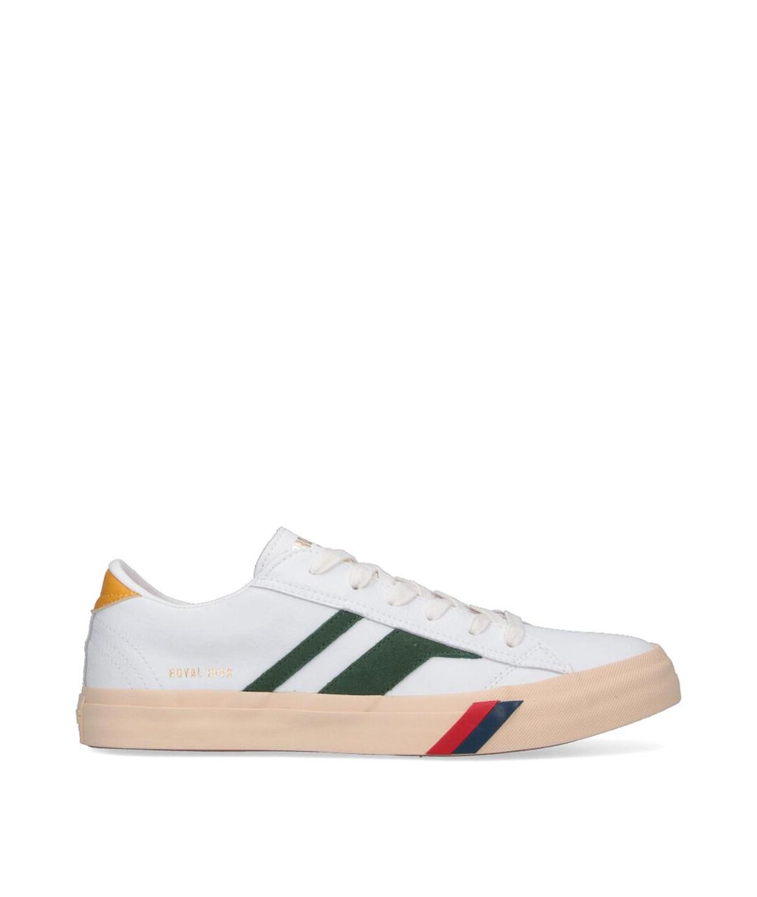 PRO-KEDS Белые кожаные низкие кроссовки / кеды, фото 1