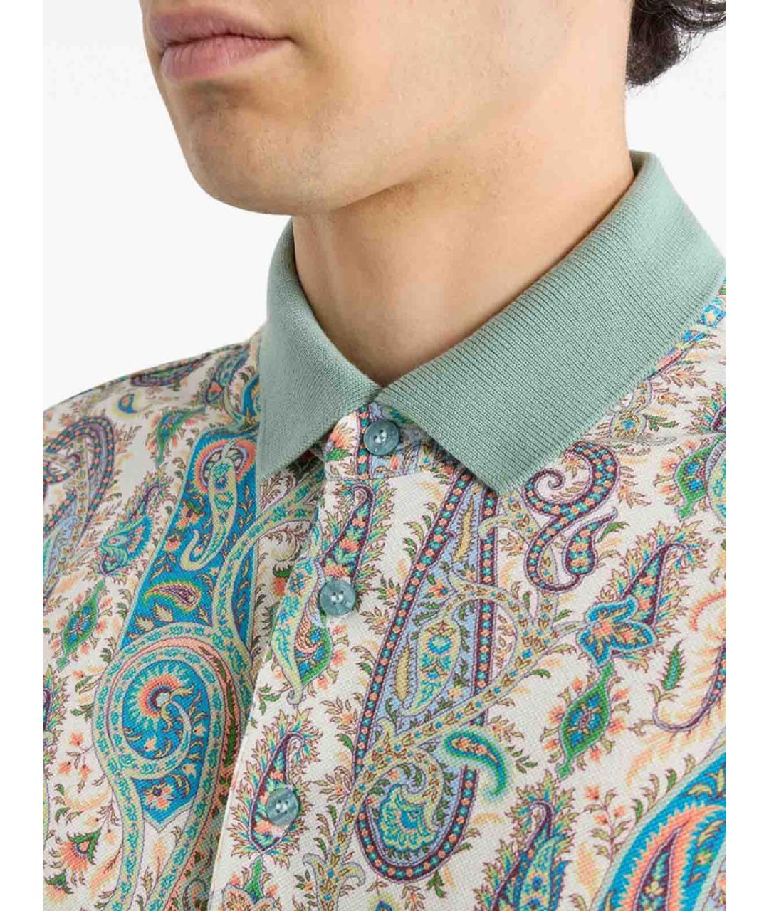 ETRO Белый хлопковый джемпер / свитер, фото 3