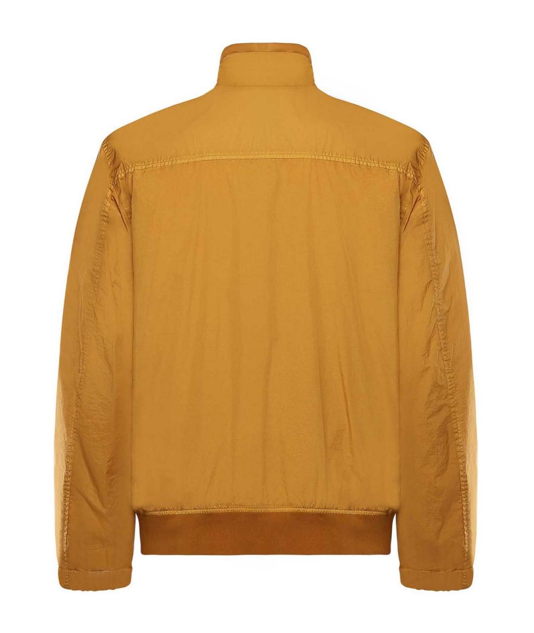 STONE ISLAND Оранжевая полиамидовая куртка, фото 3