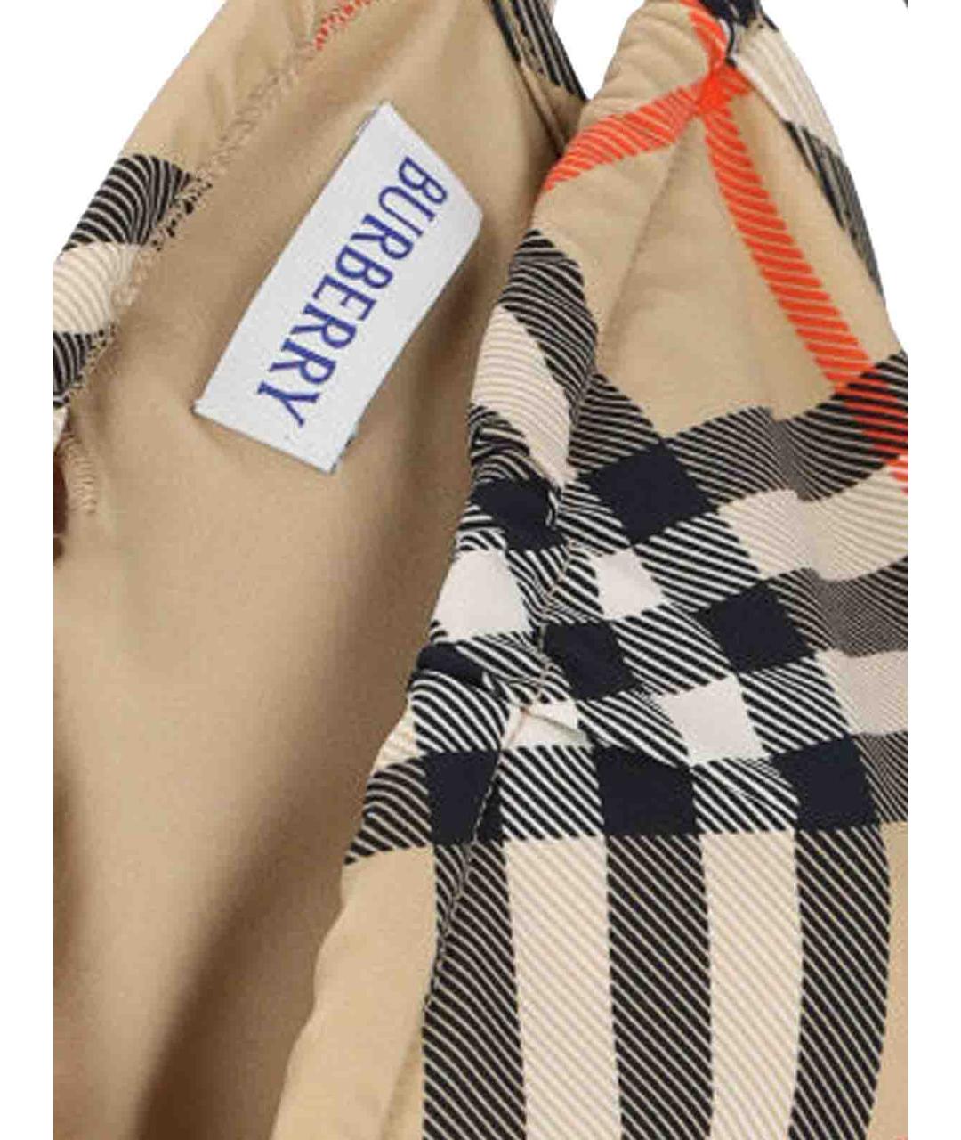 BURBERRY Бежевый полиамидовый купальник, фото 3