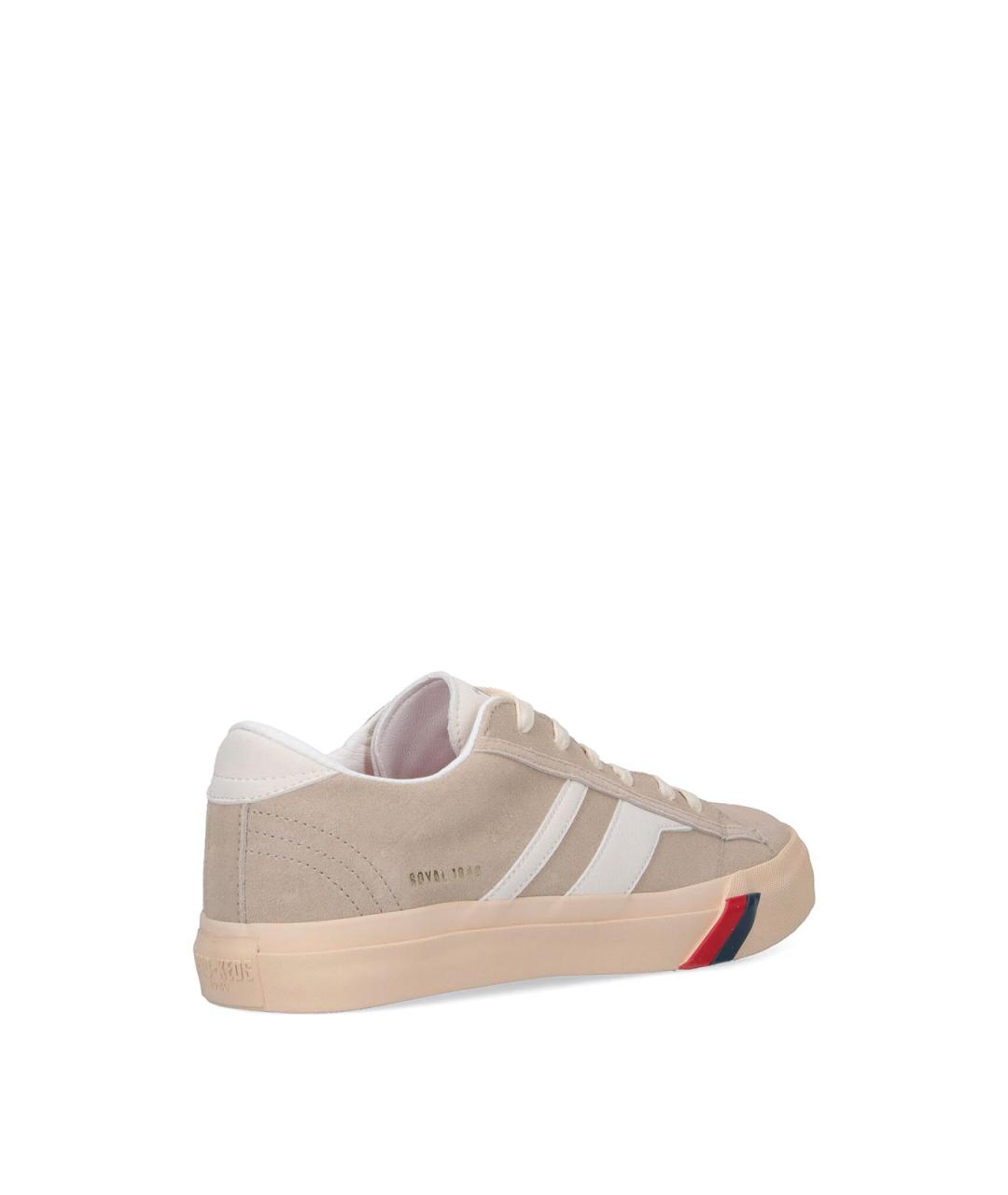 PRO-KEDS Бежевые замшевые низкие кроссовки / кеды, фото 4