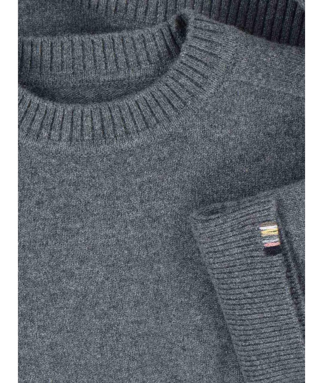 EXTREME CASHMERE Серый кашемировый джемпер / свитер, фото 3
