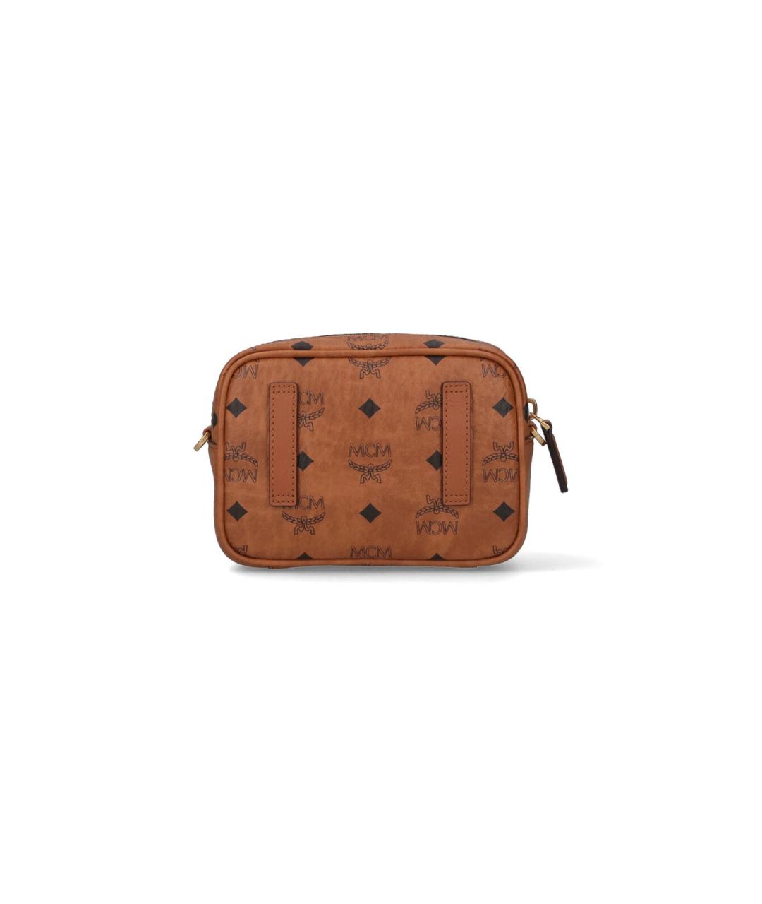 MCM Коричневая синтетическая сумка на плечо, фото 3