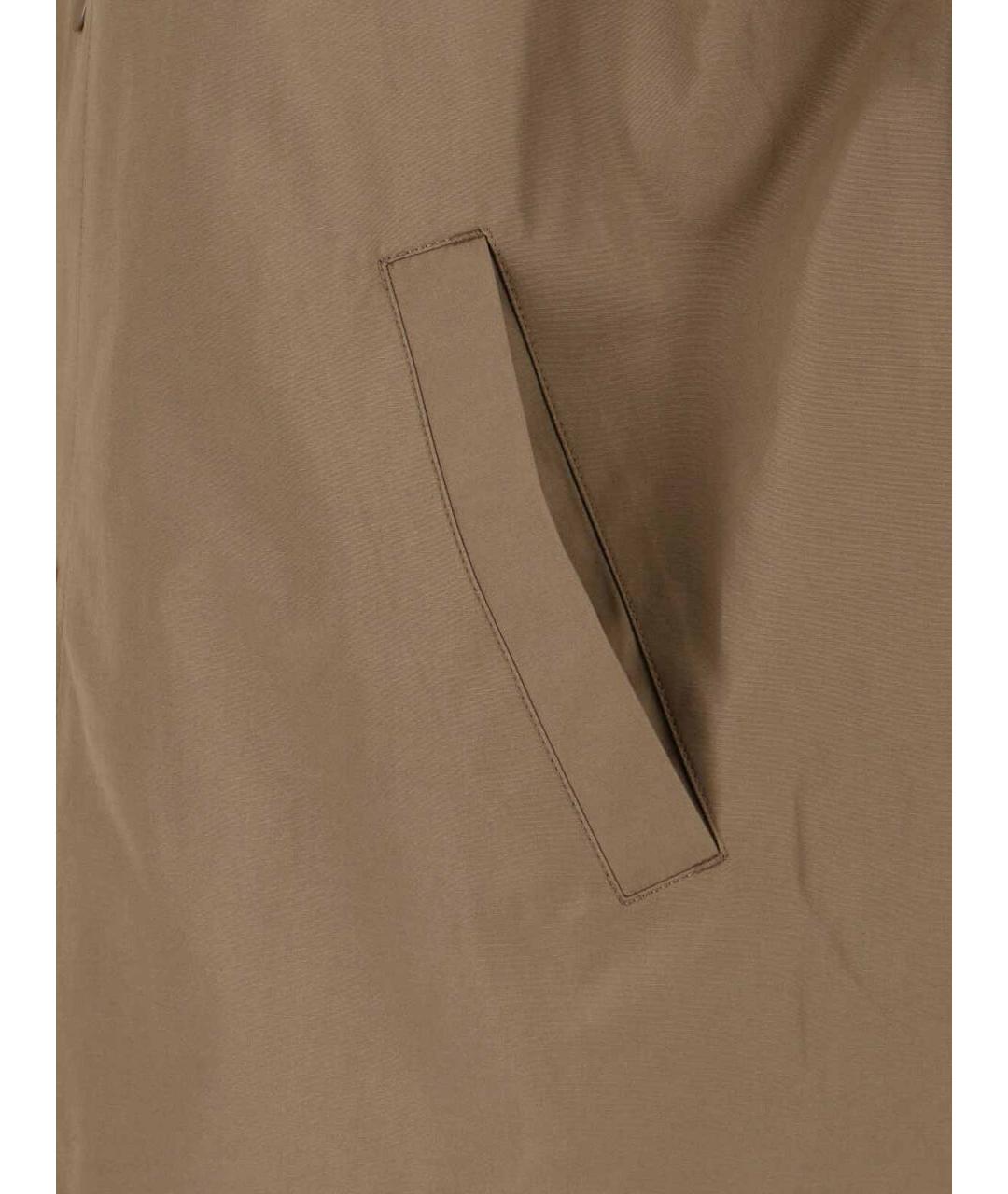 A.P.C. Коричневая хлопковая куртка, фото 3