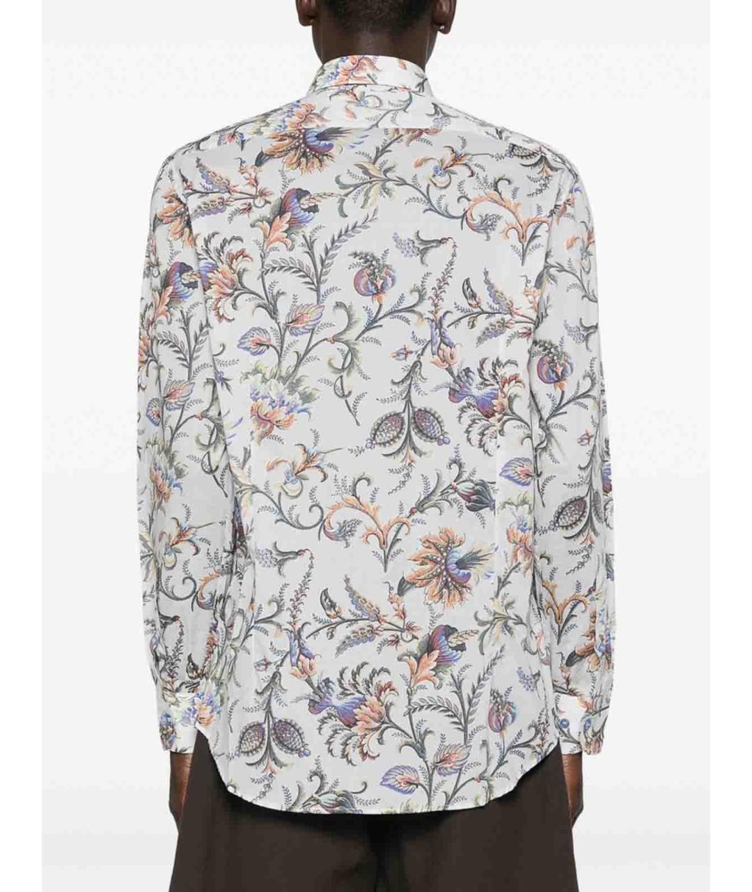 ETRO Синяя хлопковая классическая рубашка, фото 2