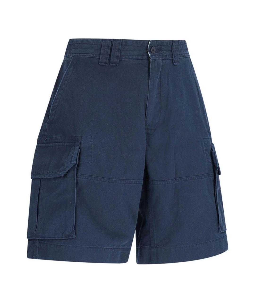POLO RALPH LAUREN Синие хлопковые шорты, фото 3