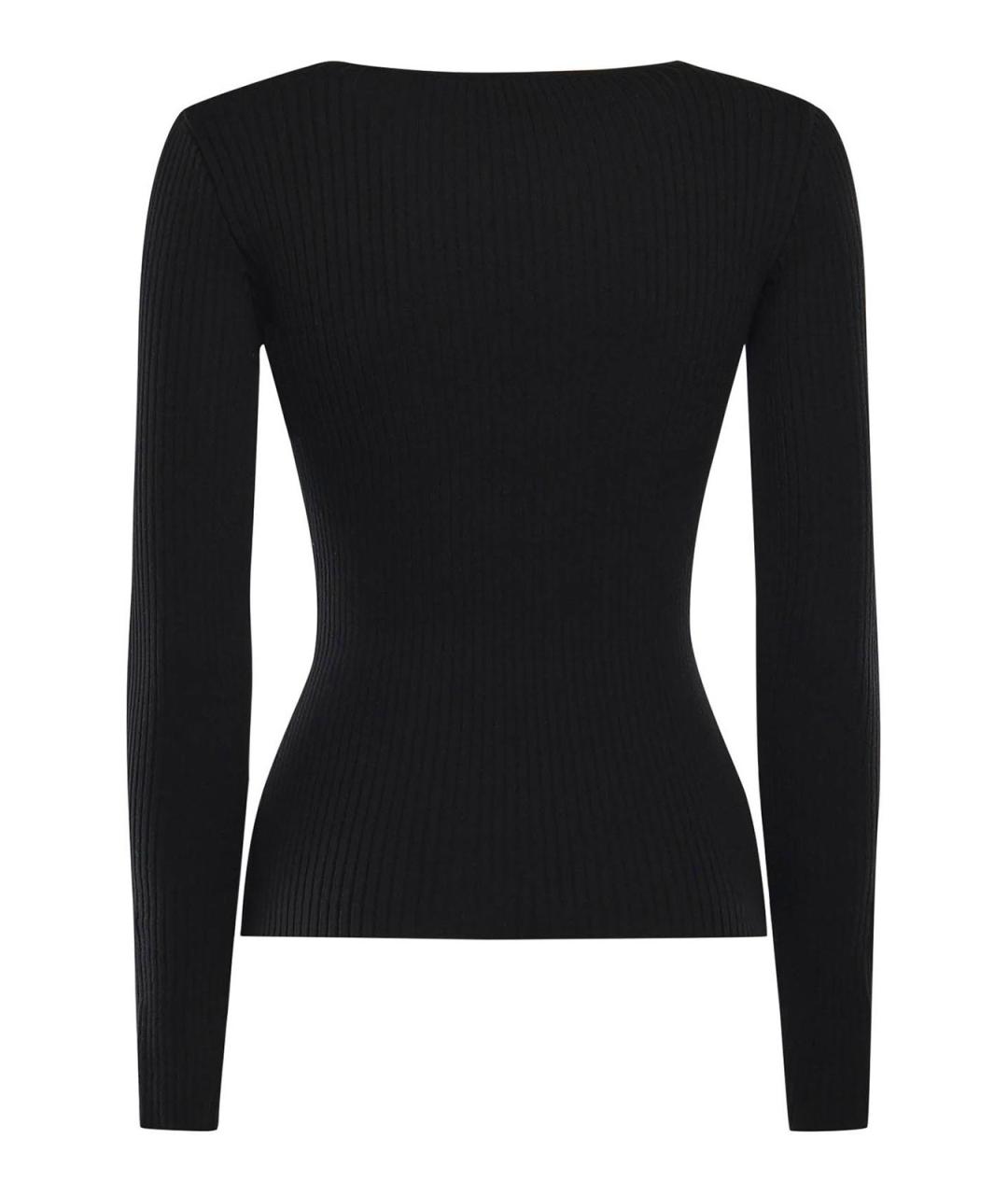 COURREGES Черная вискозная майка, фото 3