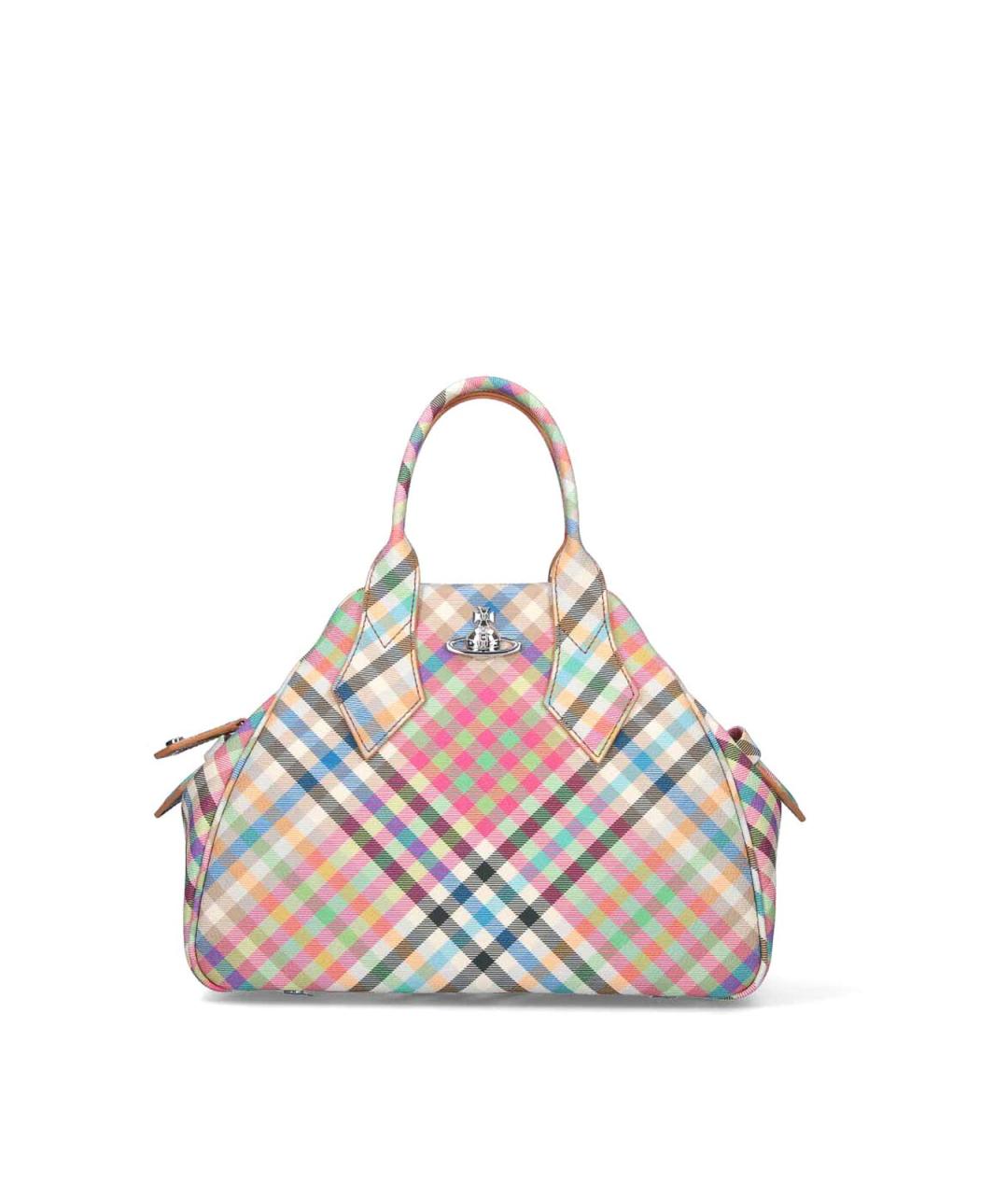 VIVIENNE WESTWOOD Мульти синтетическая сумка тоут, фото 1