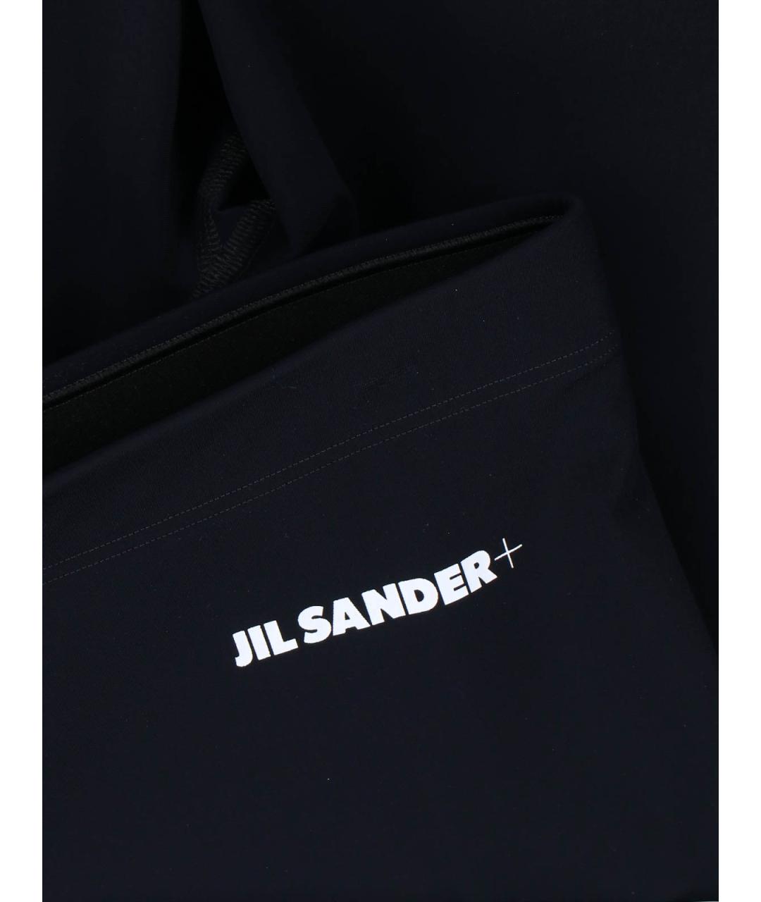 JIL SANDER Черные полиамидовые шорты, фото 3