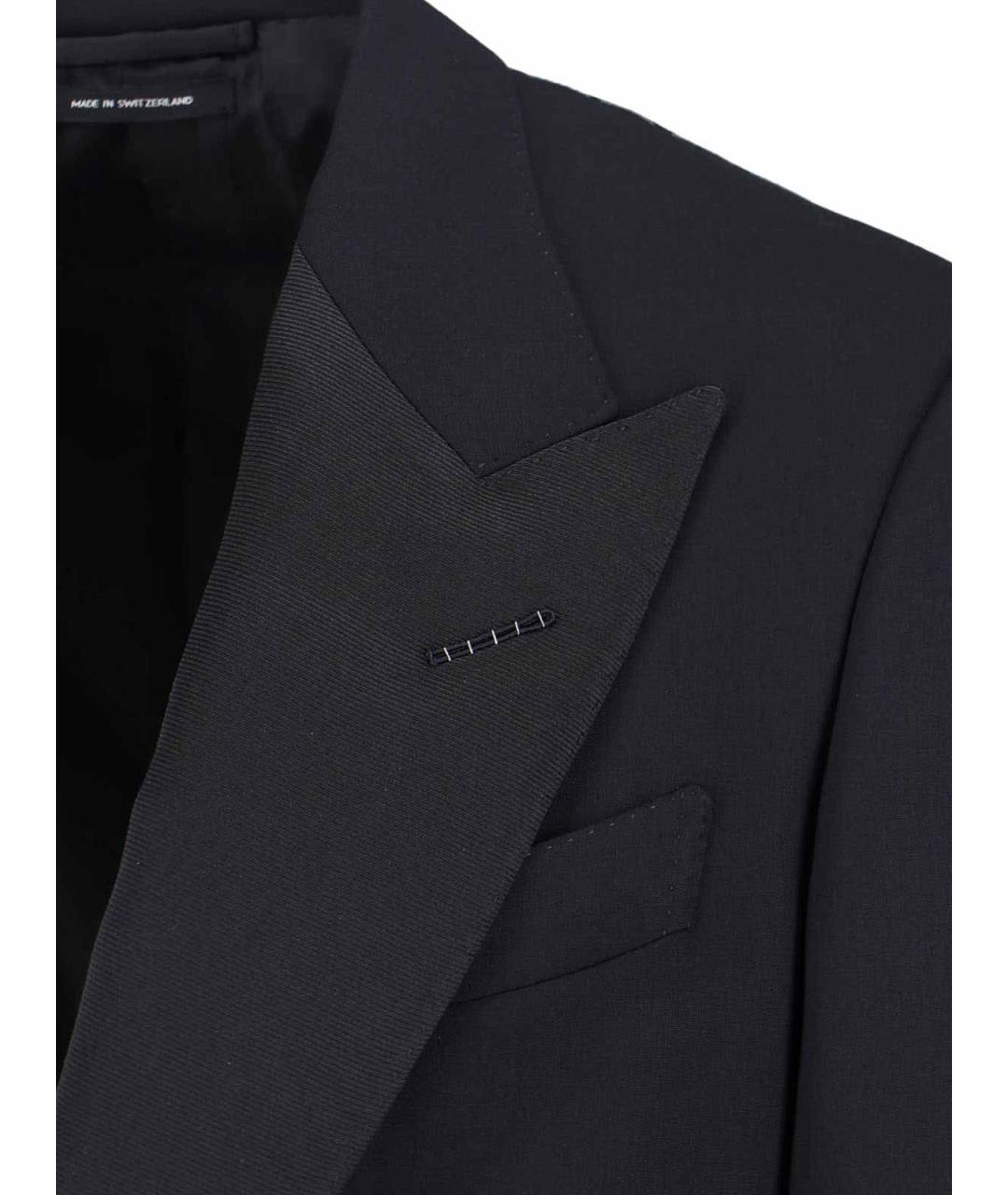 TOM FORD Черный шерстяной пиджак, фото 4