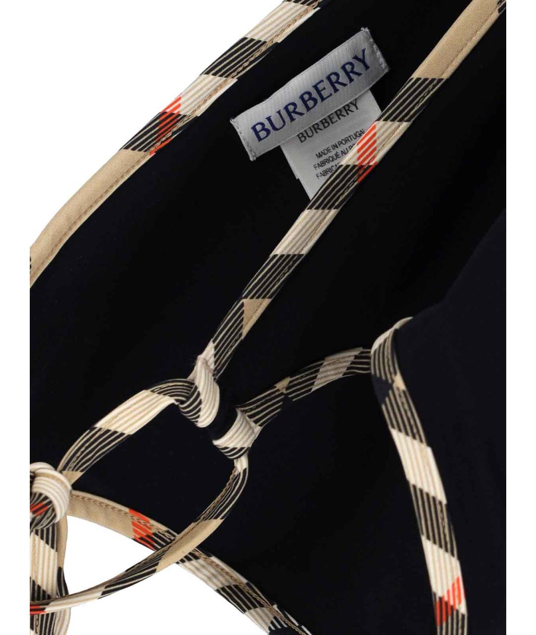 BURBERRY Черный полиамидовый купальник, фото 3