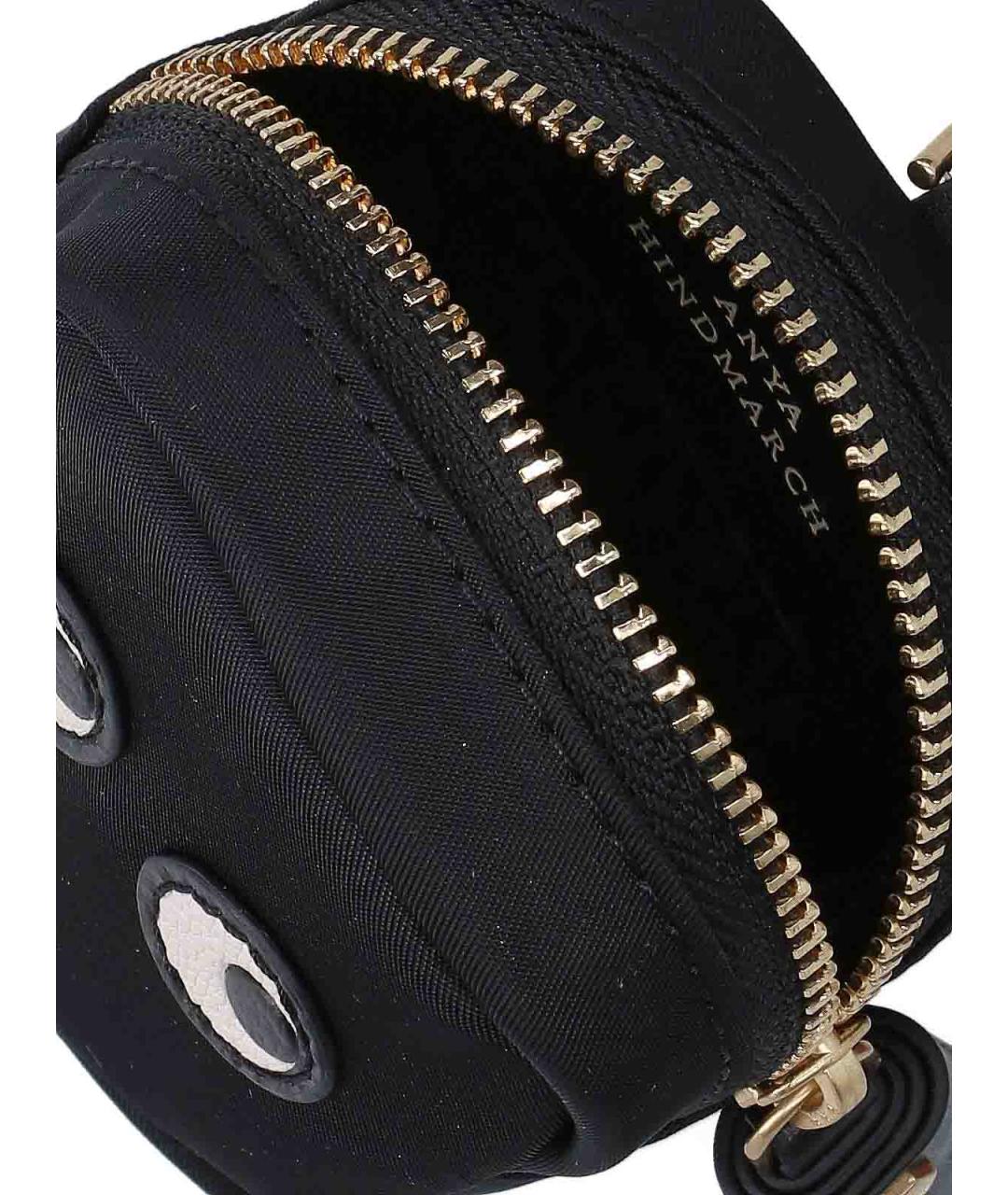 ANYA HINDMARCH Черный брелок, фото 3