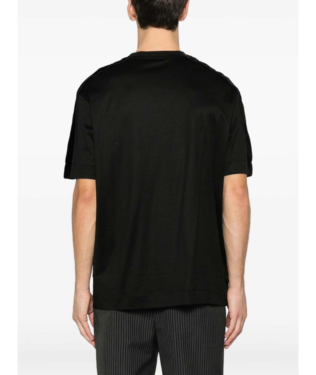 EMPORIO ARMANI Черная футболка, фото 3