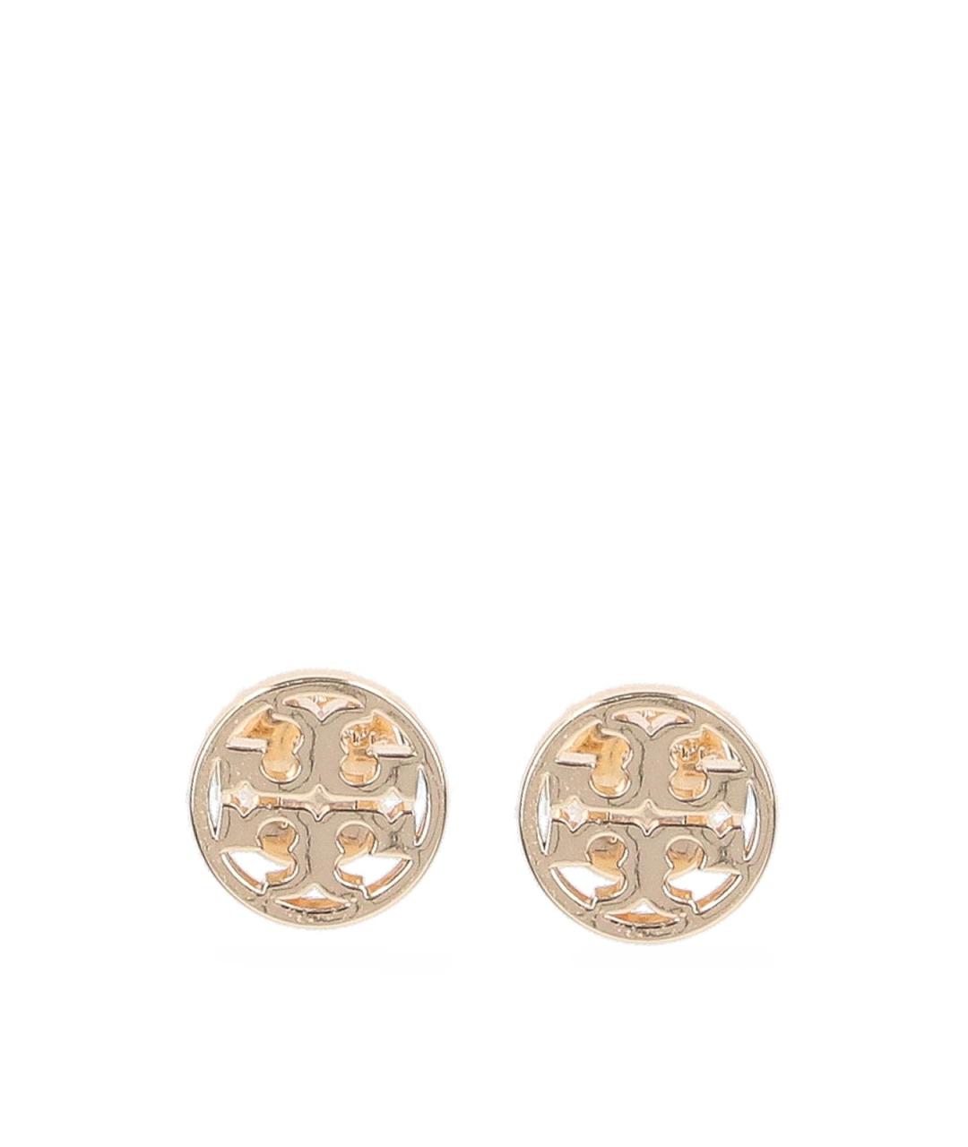 TORY BURCH Золотые металлические серьги, фото 3