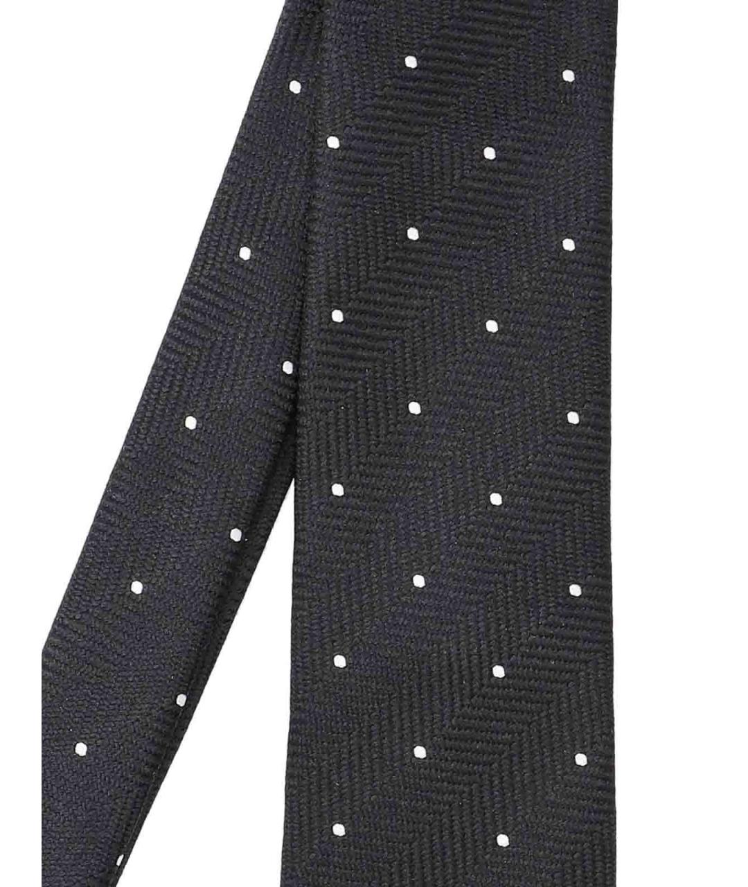 TOM FORD Черный шелковый галстук, фото 3