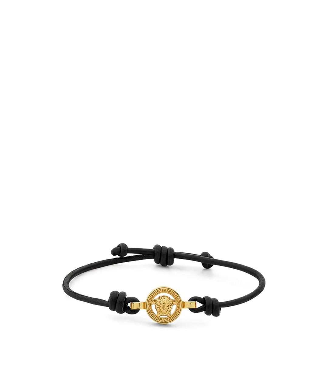 VERSACE Золотая кожаная цепочка/подвеска, фото 1